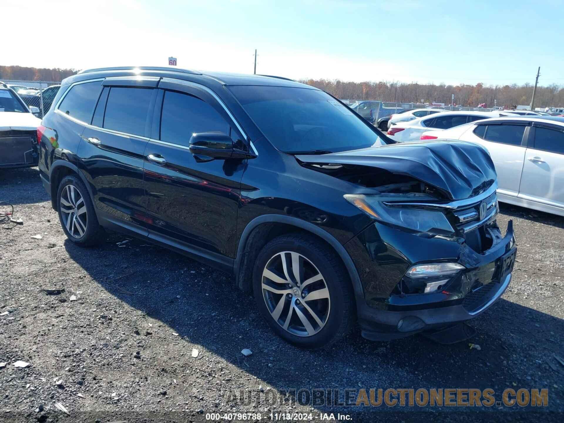 5FNYF6H93GB017894 HONDA PILOT 2016