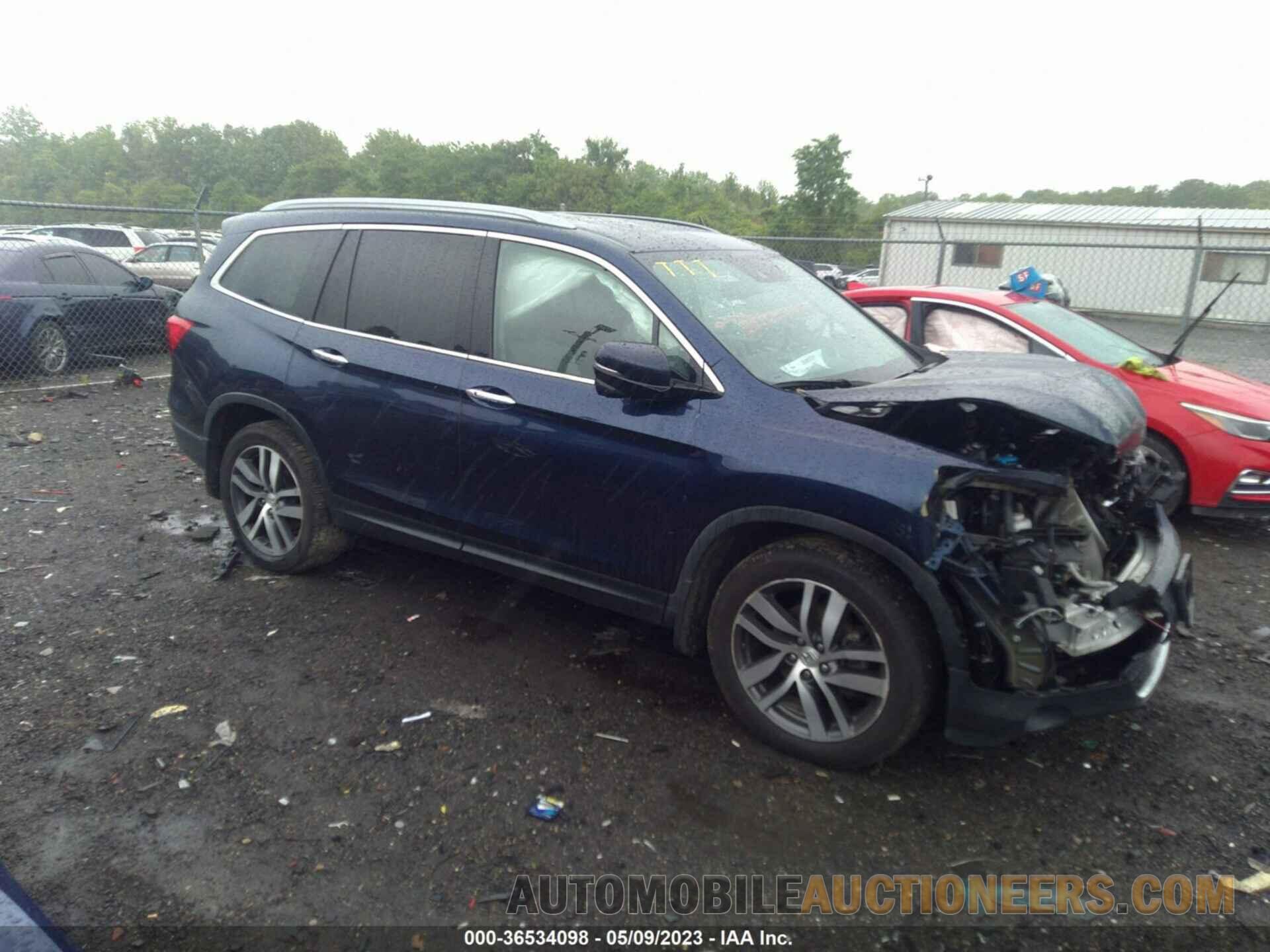 5FNYF6H93JB001783 HONDA PILOT 2018