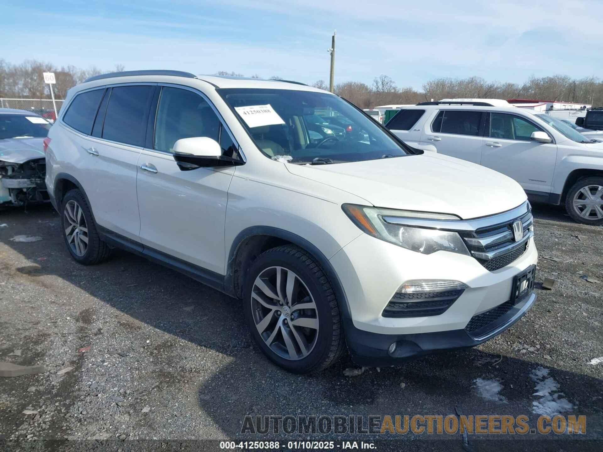 5FNYF6H95GB037015 HONDA PILOT 2016