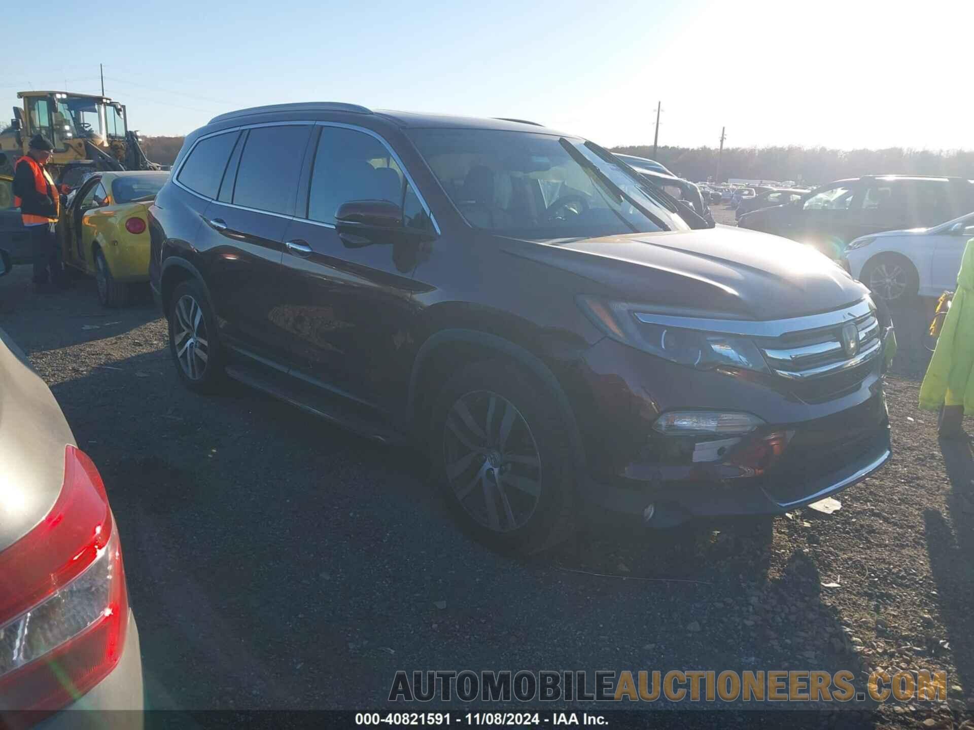 5FNYF6H95GB096551 HONDA PILOT 2016