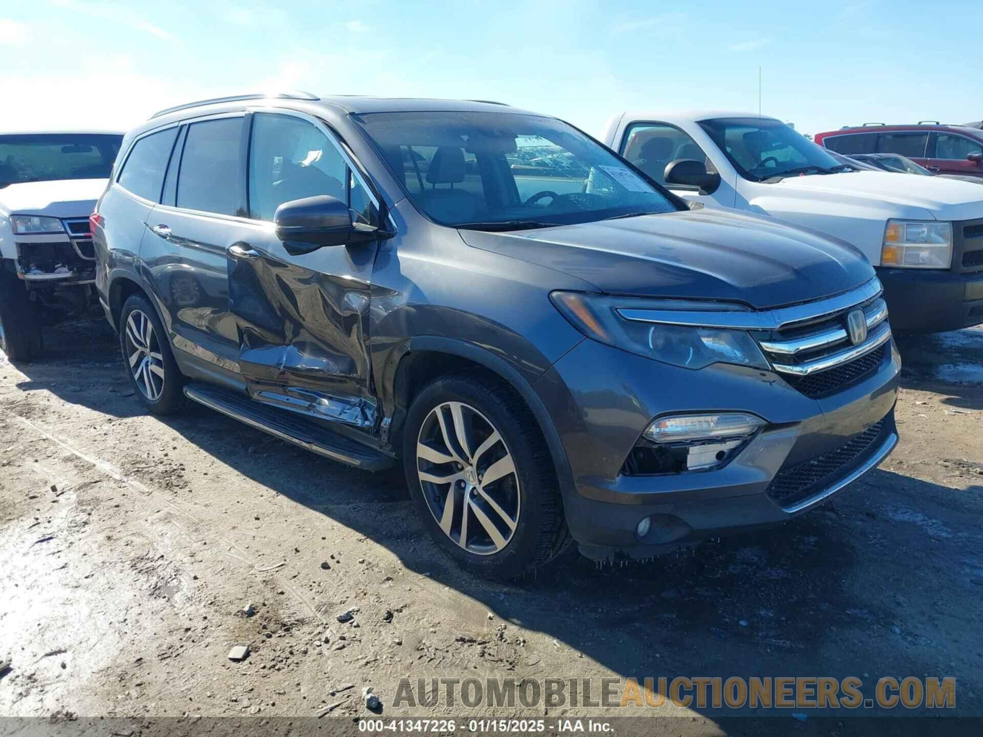 5FNYF6H95GB112957 HONDA PILOT 2016