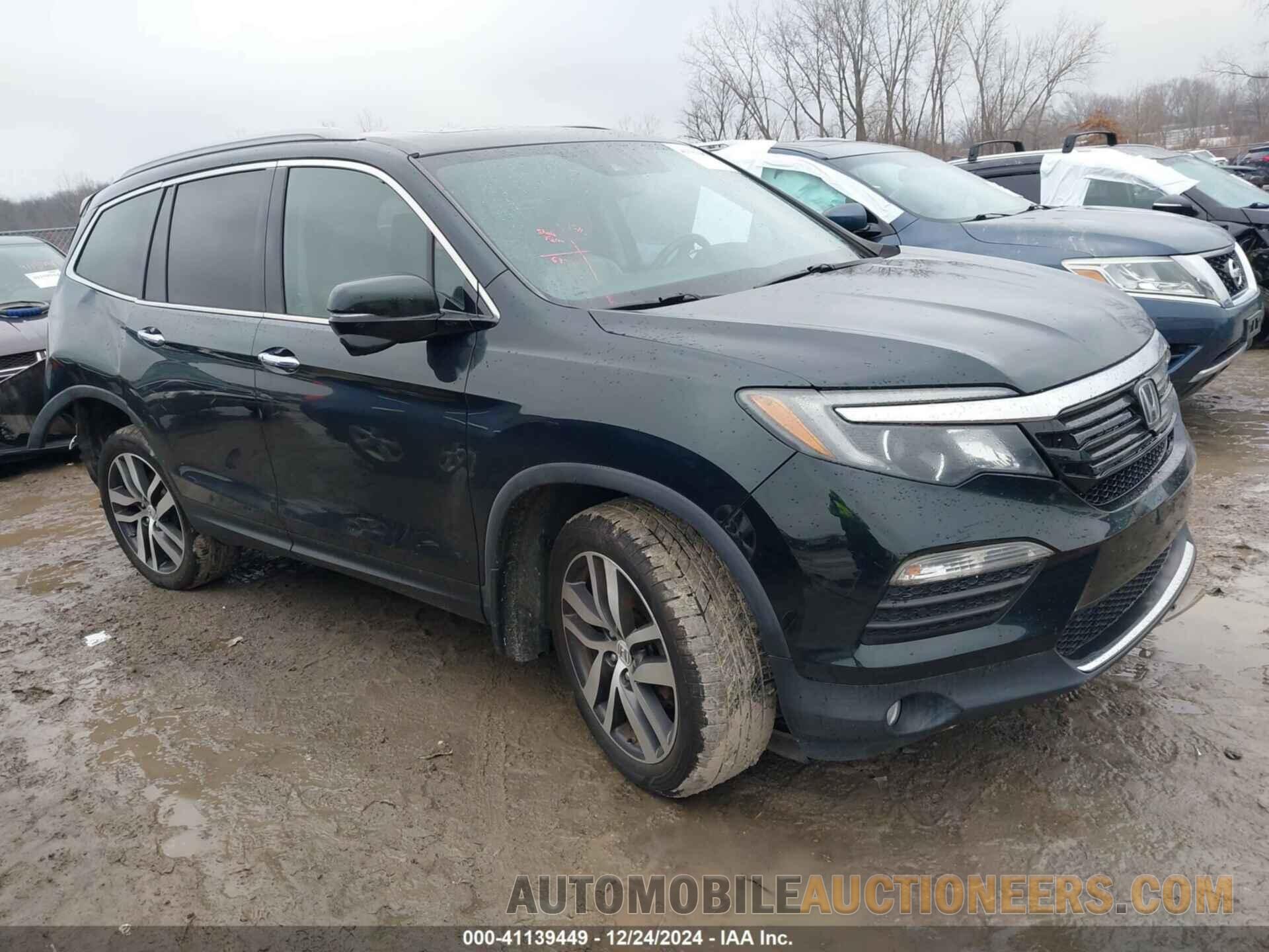 5FNYF6H95HB035802 HONDA PILOT 2017