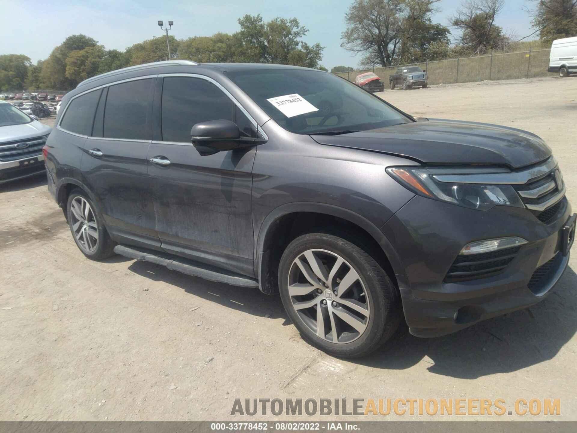 5FNYF6H98JB044600 HONDA PILOT 2018