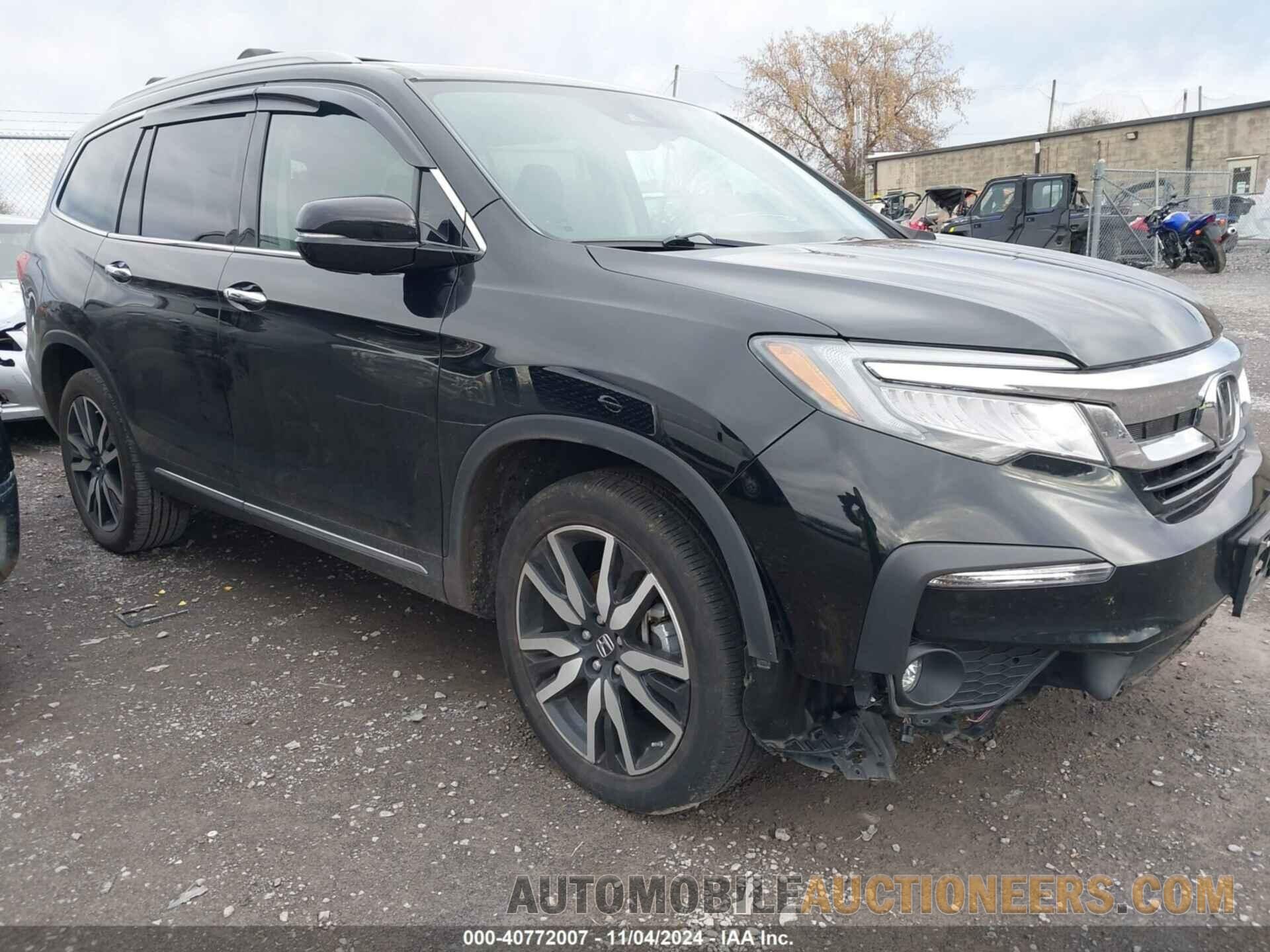 5FNYF6H98NB001607 HONDA PILOT 2022