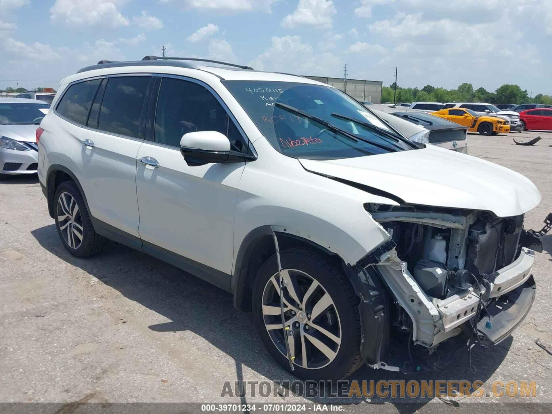 5FNYF6H99HB092018 HONDA PILOT 2017