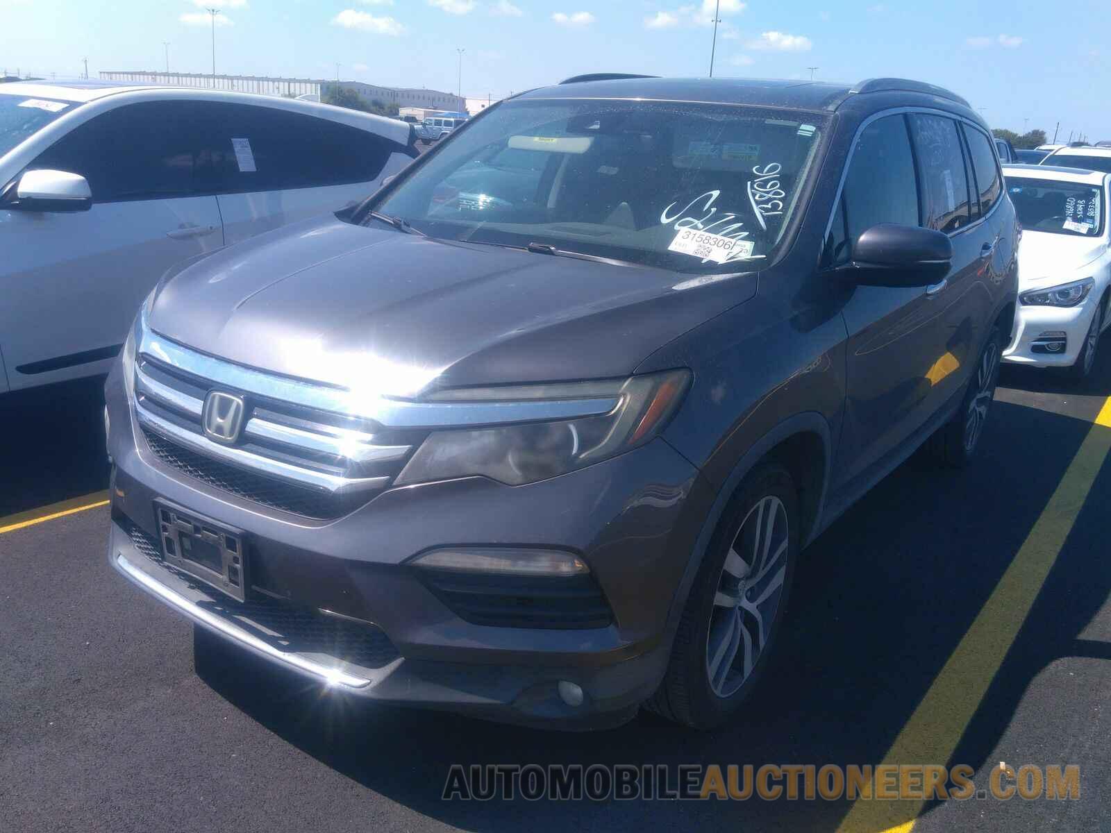 5FNYF6H9XGB031422 Honda Pilot 2016