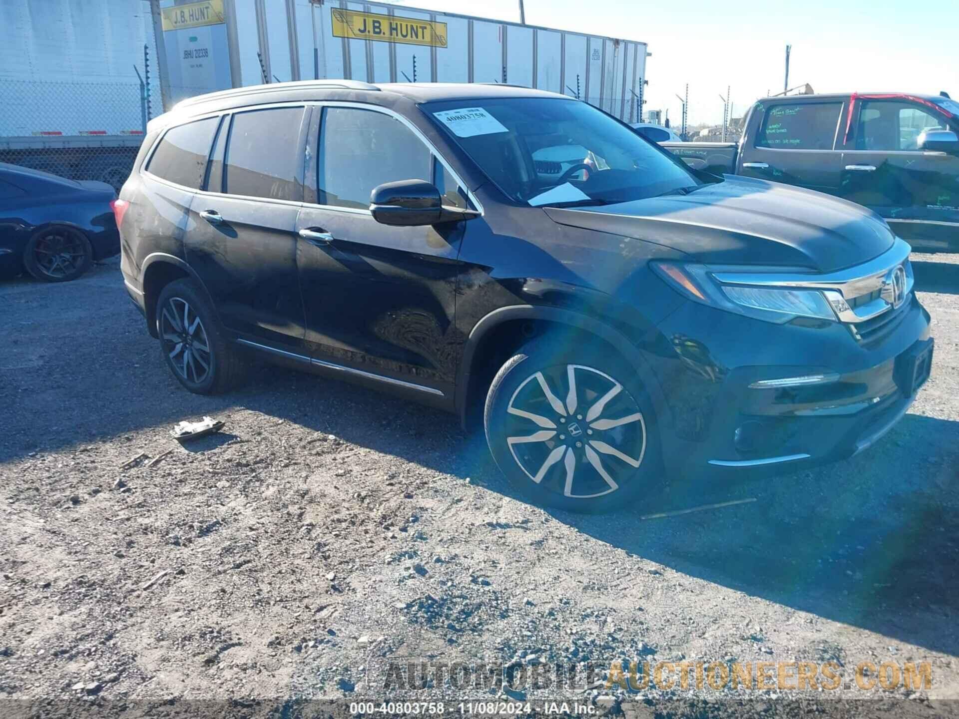 5FNYF6H9XKB100389 HONDA PILOT 2019