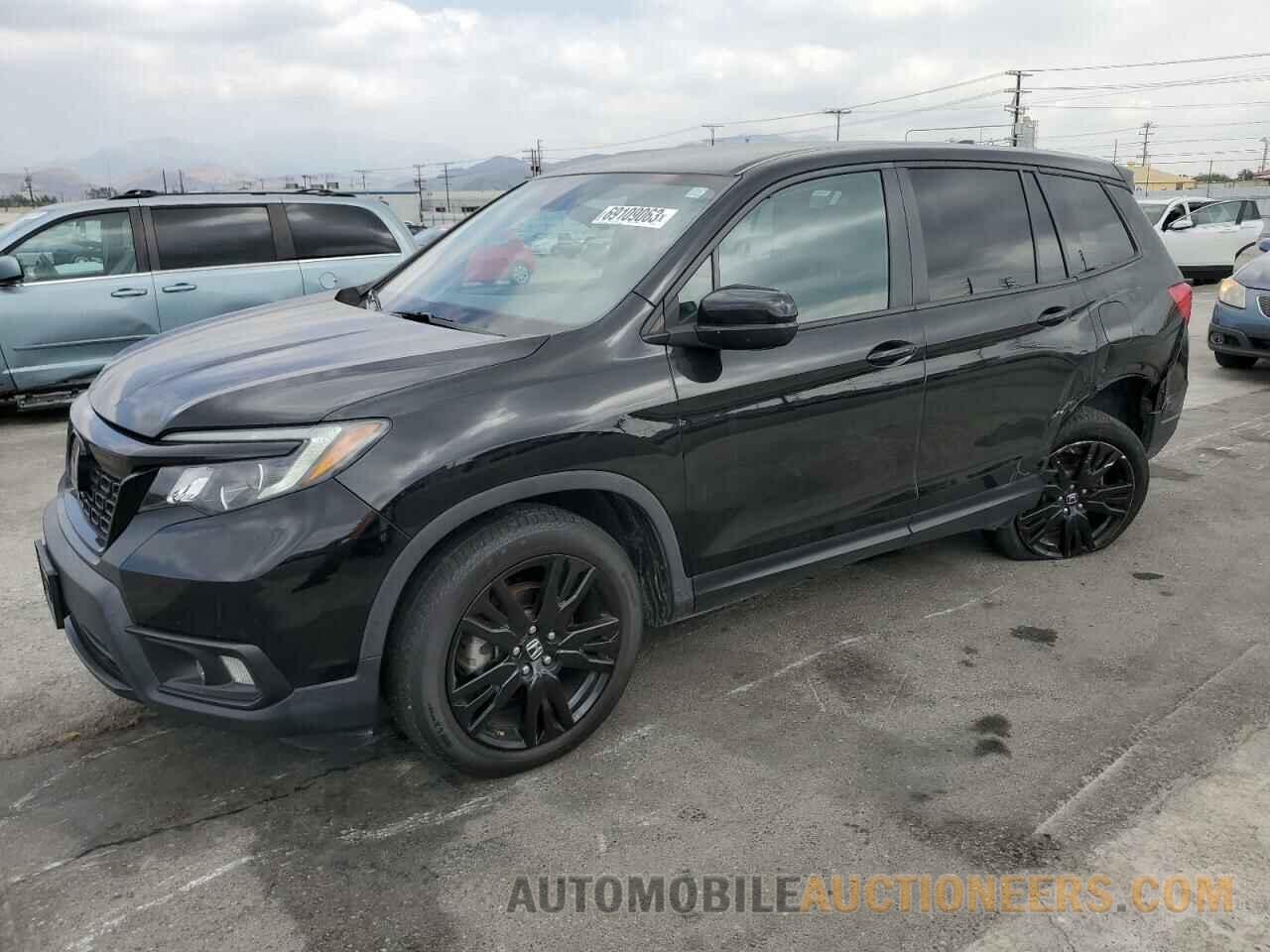 5FNYF7H29KB001586 HONDA PASSPORT 2019