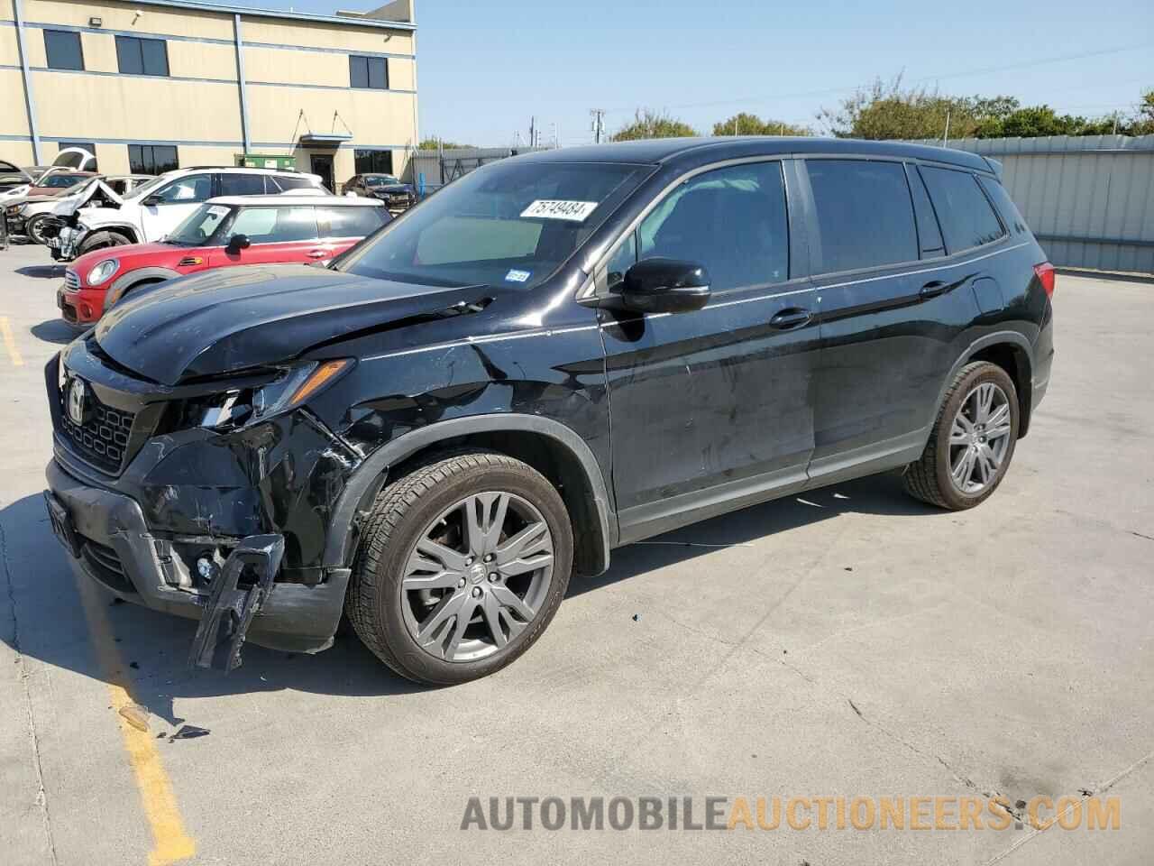 5FNYF7H55KB007265 HONDA PASSPORT 2019