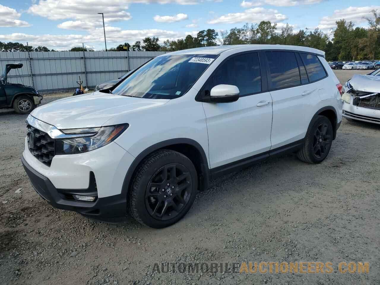 5FNYF7H55NB007187 HONDA PASSPORT 2022