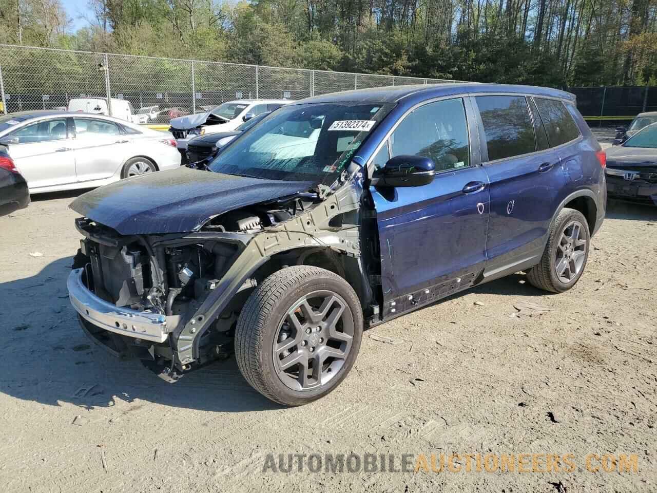 5FNYF7H59NB005913 HONDA PASSPORT 2022