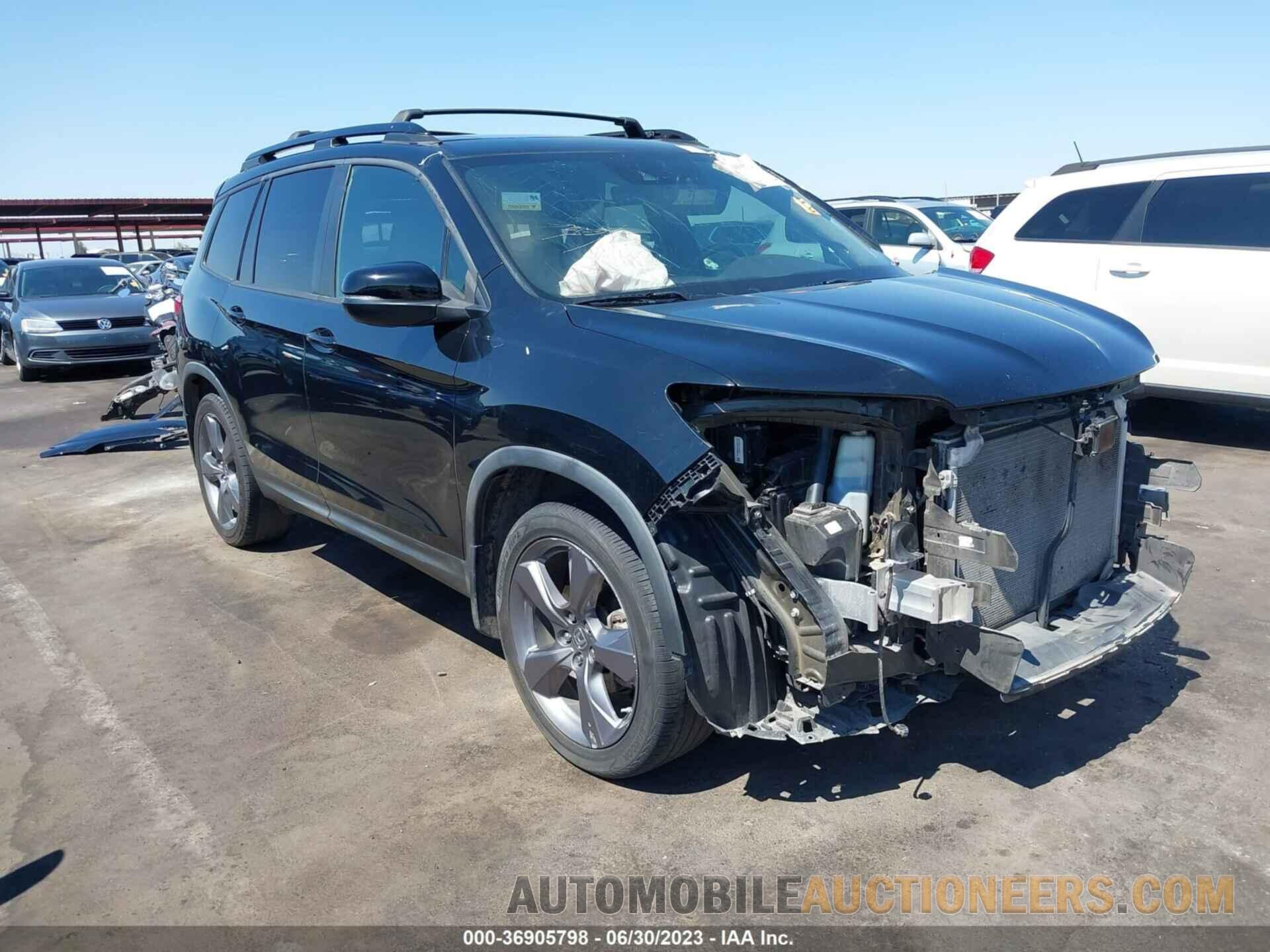 5FNYF7H98KB004377 HONDA PASSPORT 2019