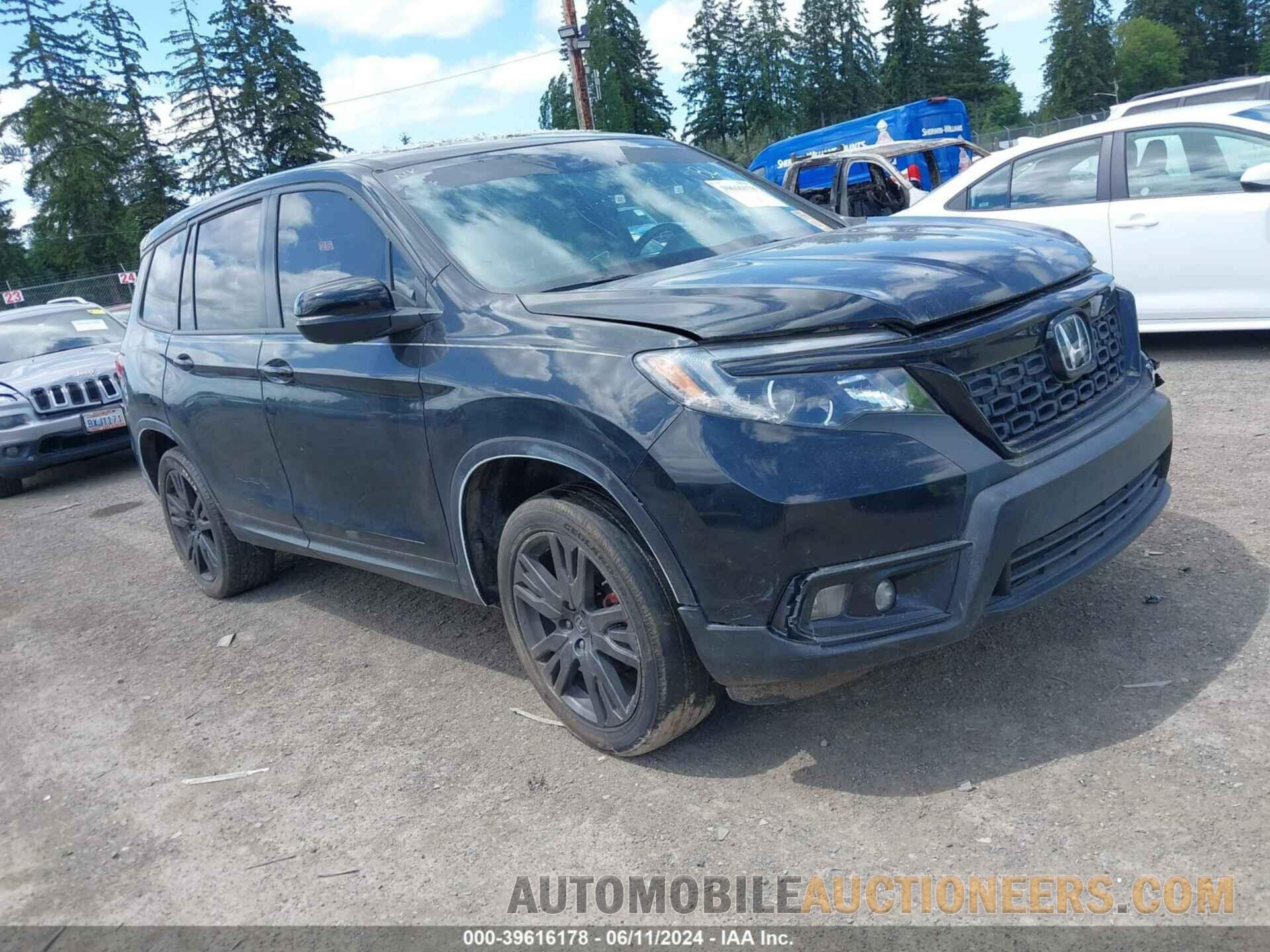 5FNYF8H51LB005505 HONDA PASSPORT 2020