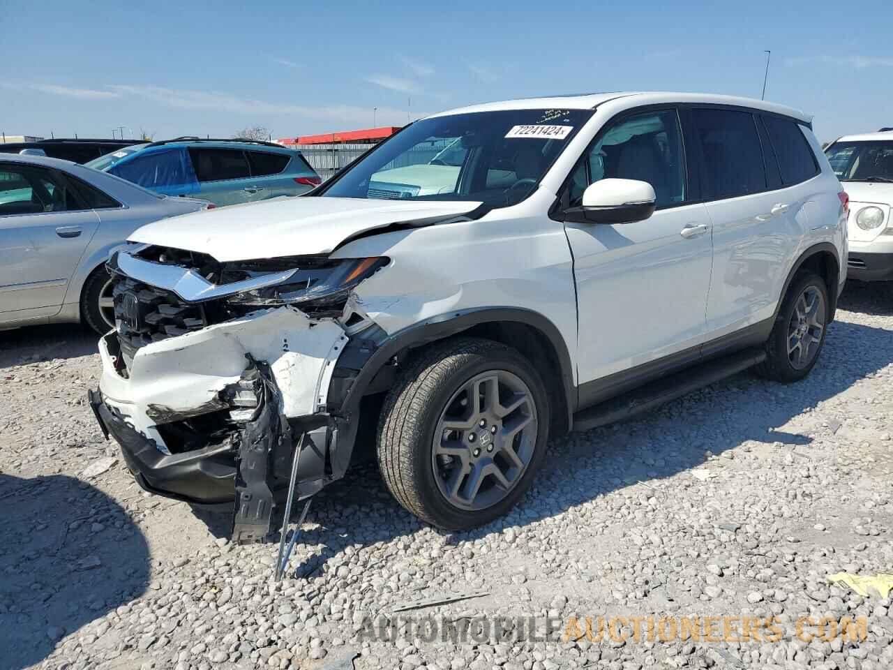 5FNYF8H51NB020170 HONDA PASSPORT 2022