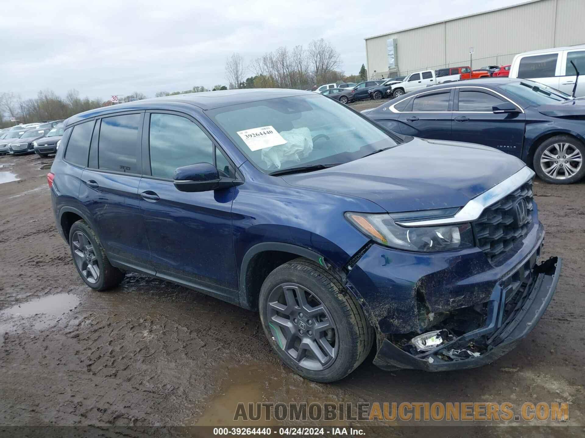 5FNYF8H54NB024164 HONDA PASSPORT 2022