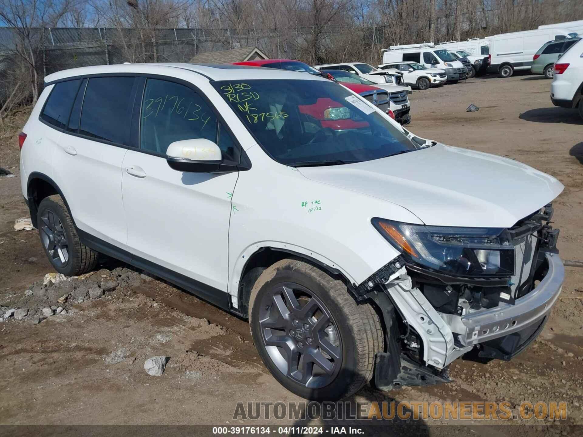 5FNYF8H57NB023803 HONDA PASSPORT 2022