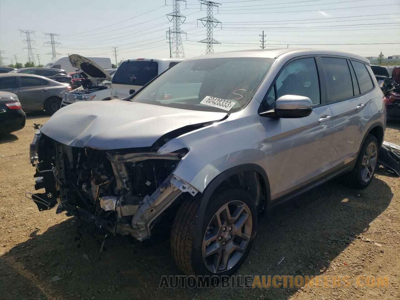 5FNYF8H58NB030825 HONDA PASSPORT 2022