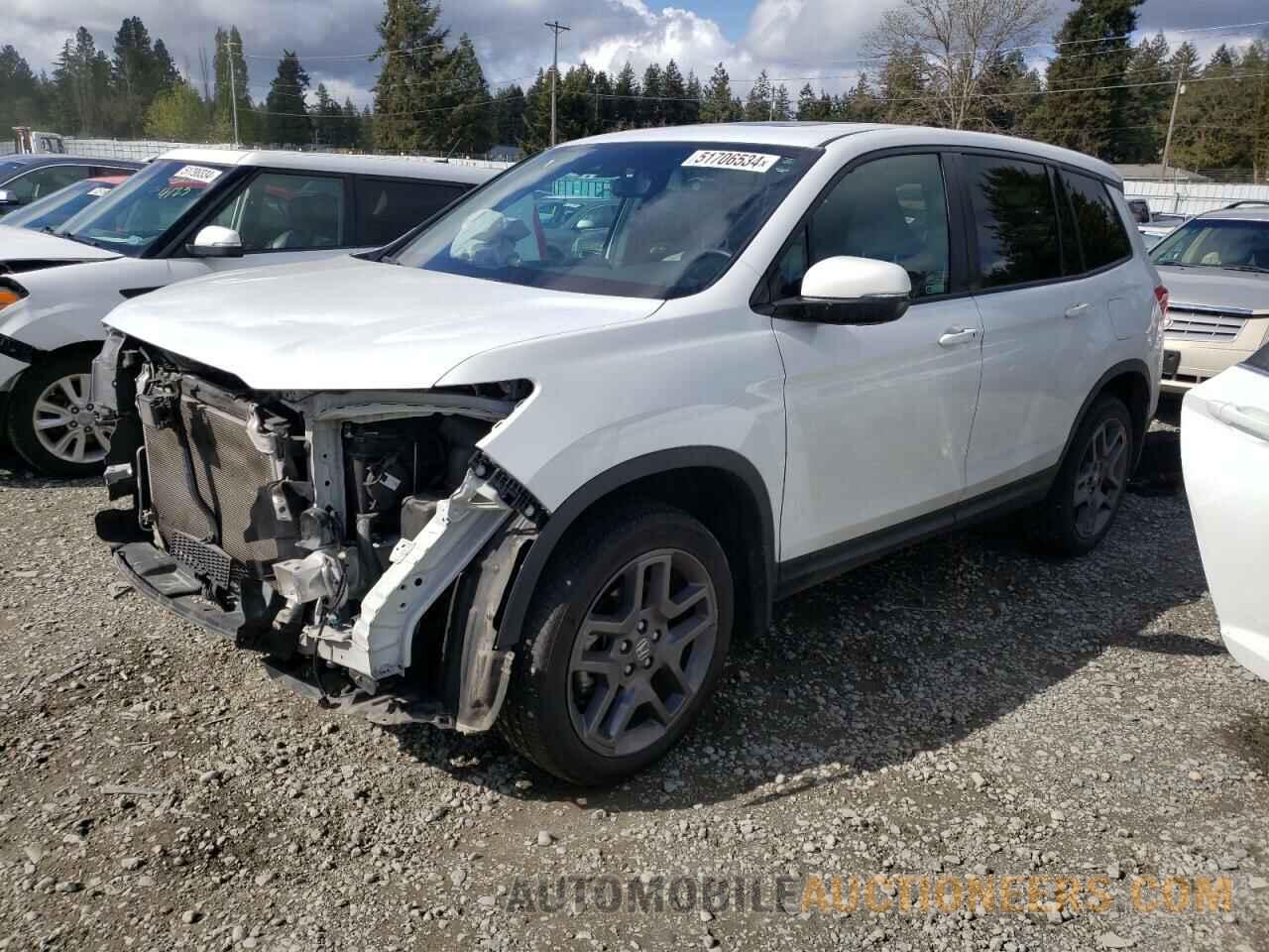 5FNYF8H59NB020191 HONDA PASSPORT 2022