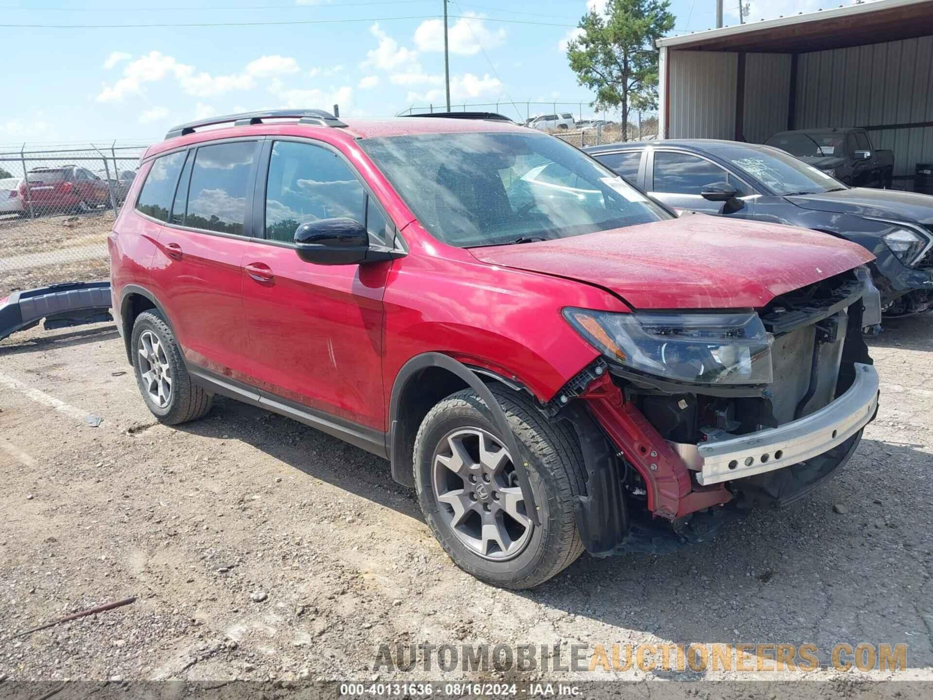 5FNYF8H65NB032444 HONDA PASSPORT 2022