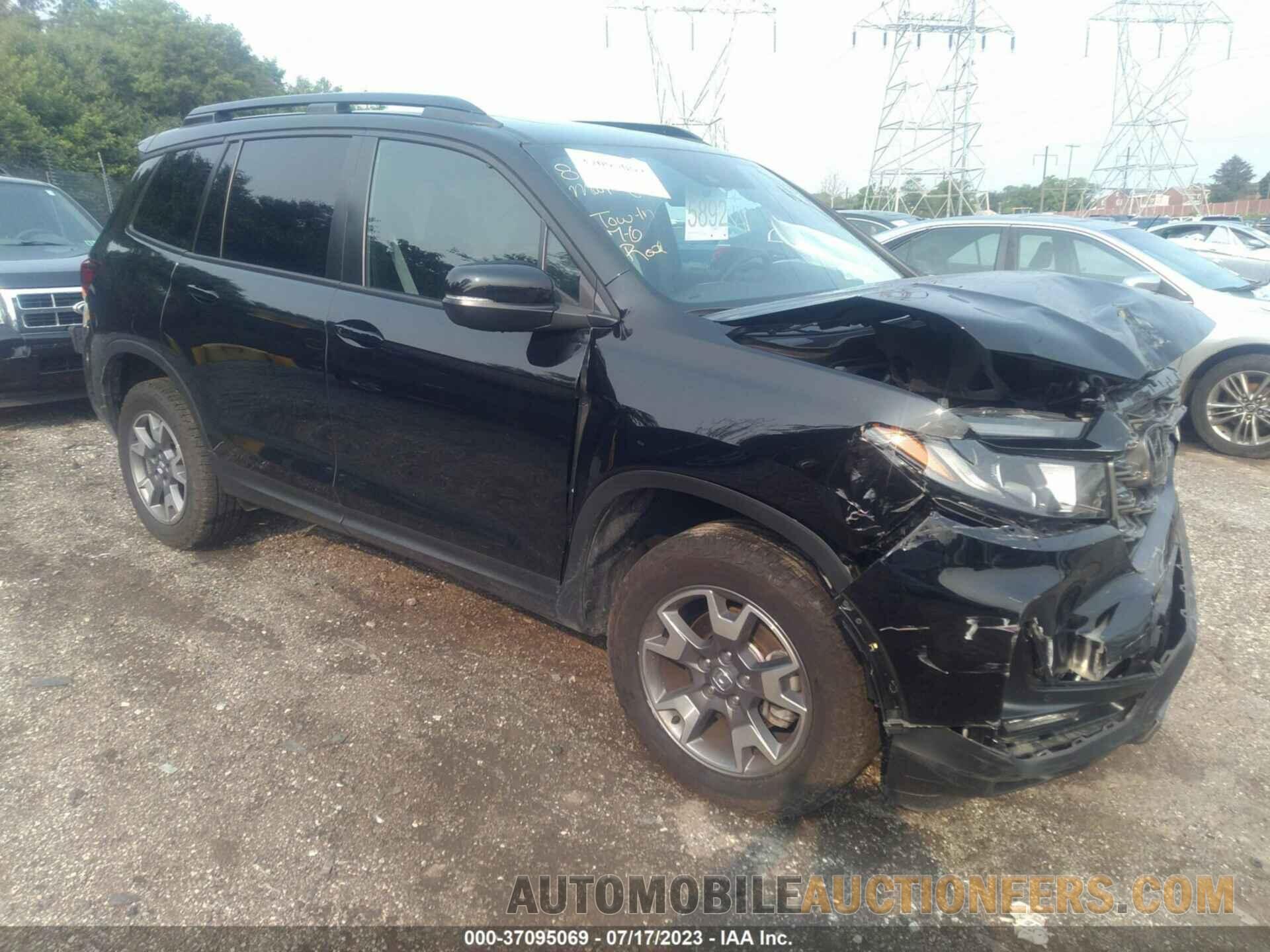 5FNYF8H69NB007109 HONDA PASSPORT 2022