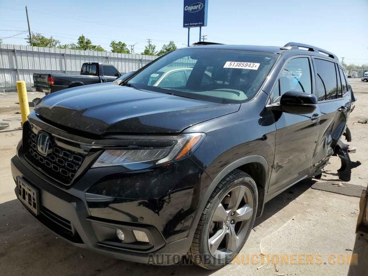 5FNYF8H92KB004039 HONDA PASSPORT 2019