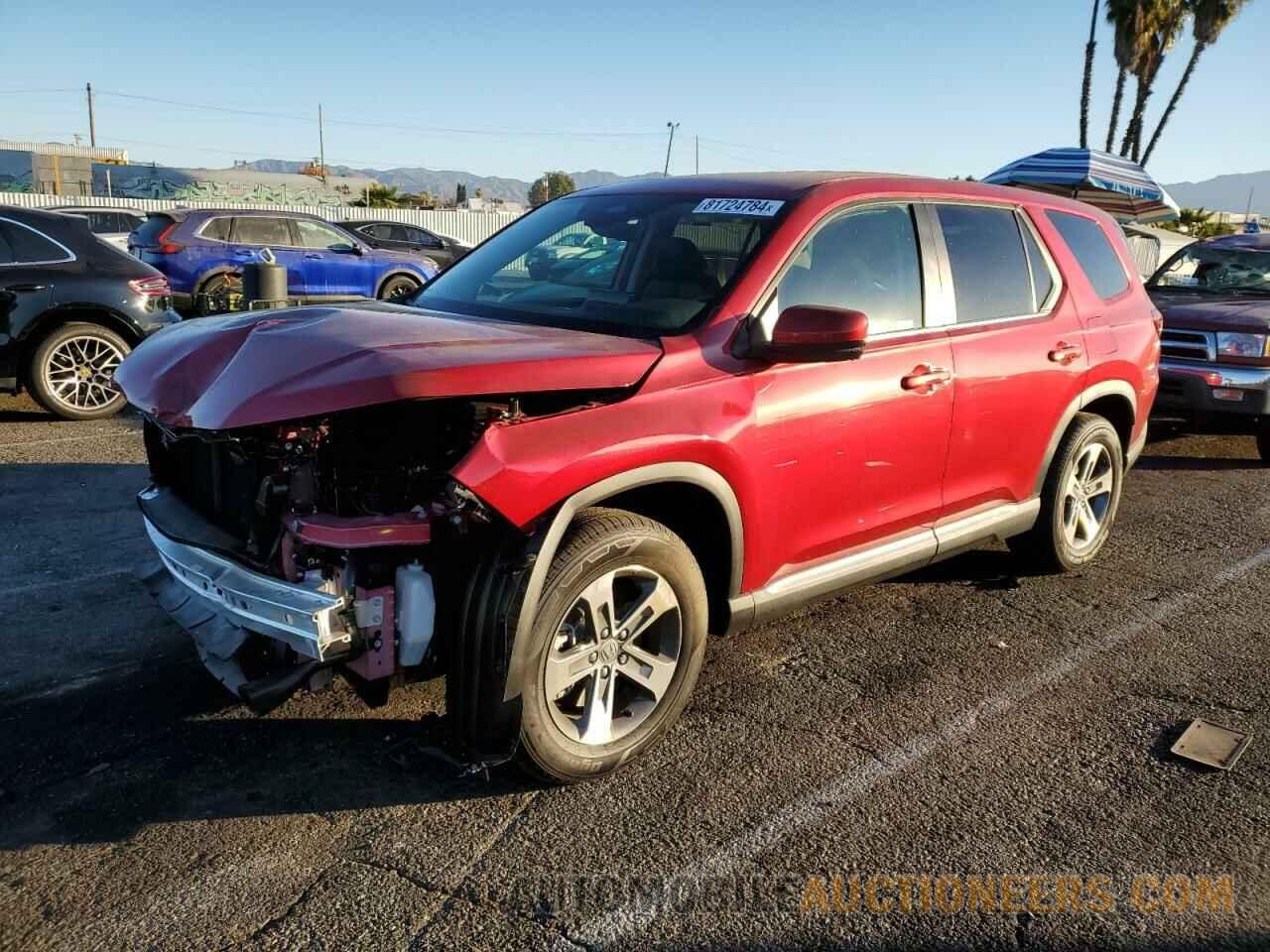 5FNYG2H49SB007020 HONDA PILOT 2025