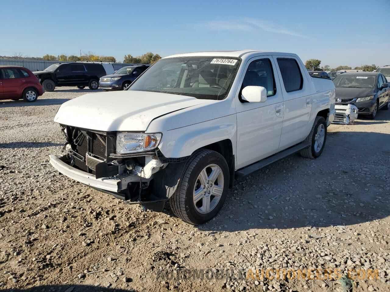 5FPYK1F59EB001735 HONDA RIDGELINE 2014