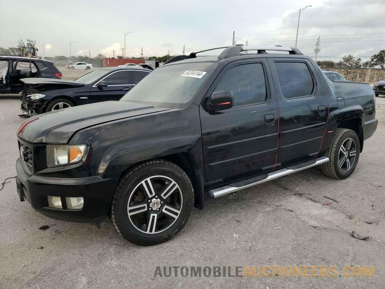 5FPYK1F72DB008770 HONDA RIDGELINE 2013