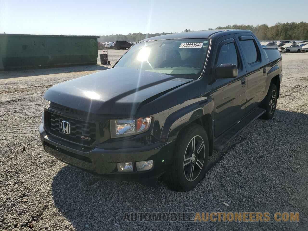 5FPYK1F75EB010627 HONDA RIDGELINE 2014