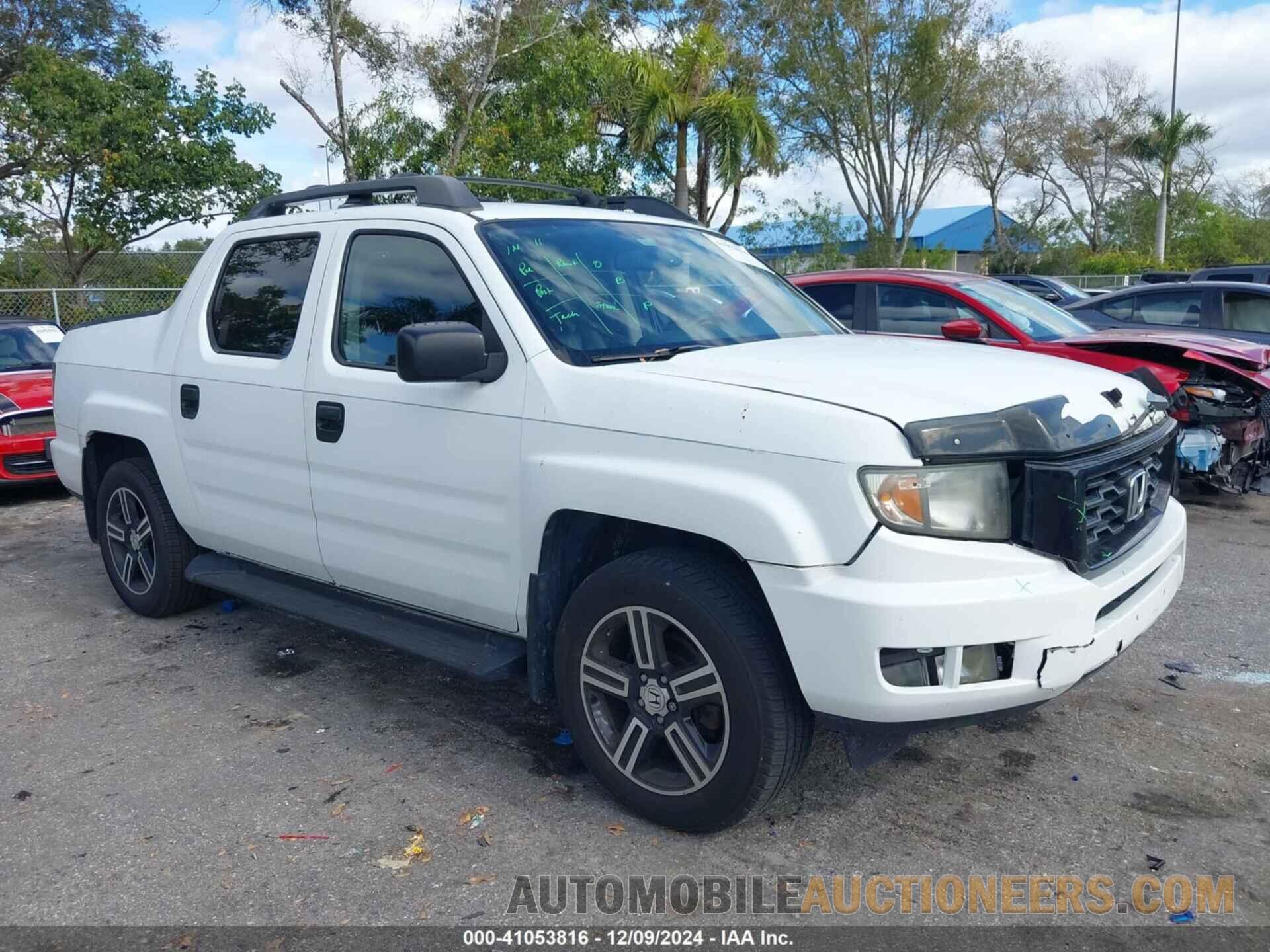 5FPYK1F79DB015487 HONDA RIDGELINE 2013