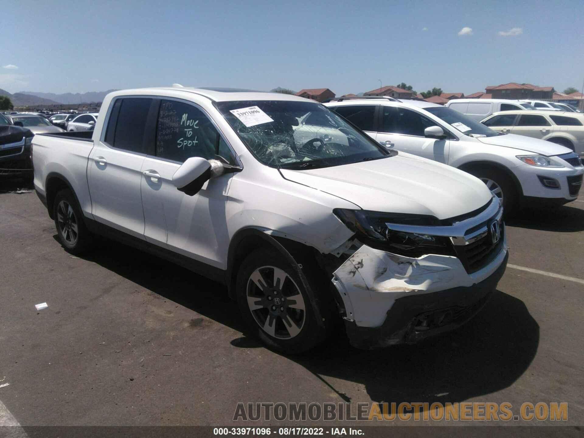 5FPYK2F63KB004270 HONDA RIDGELINE 2019