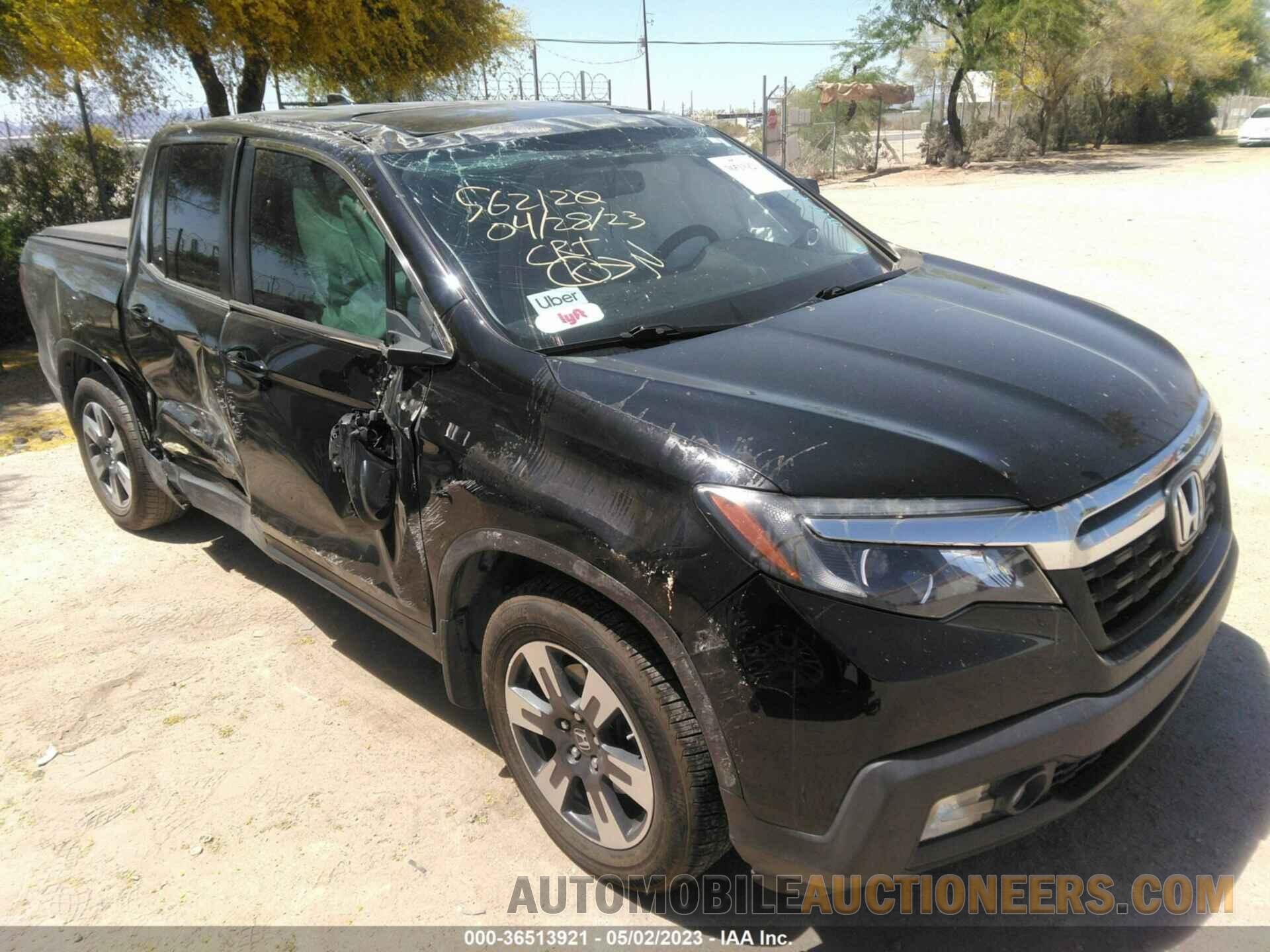 5FPYK2F66KB001895 HONDA RIDGELINE 2019