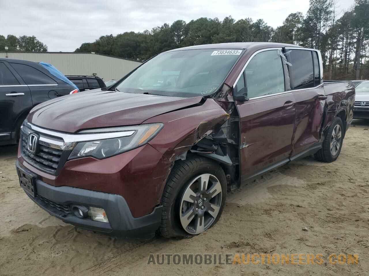 5FPYK2F6XKB004010 HONDA RIDGELINE 2019