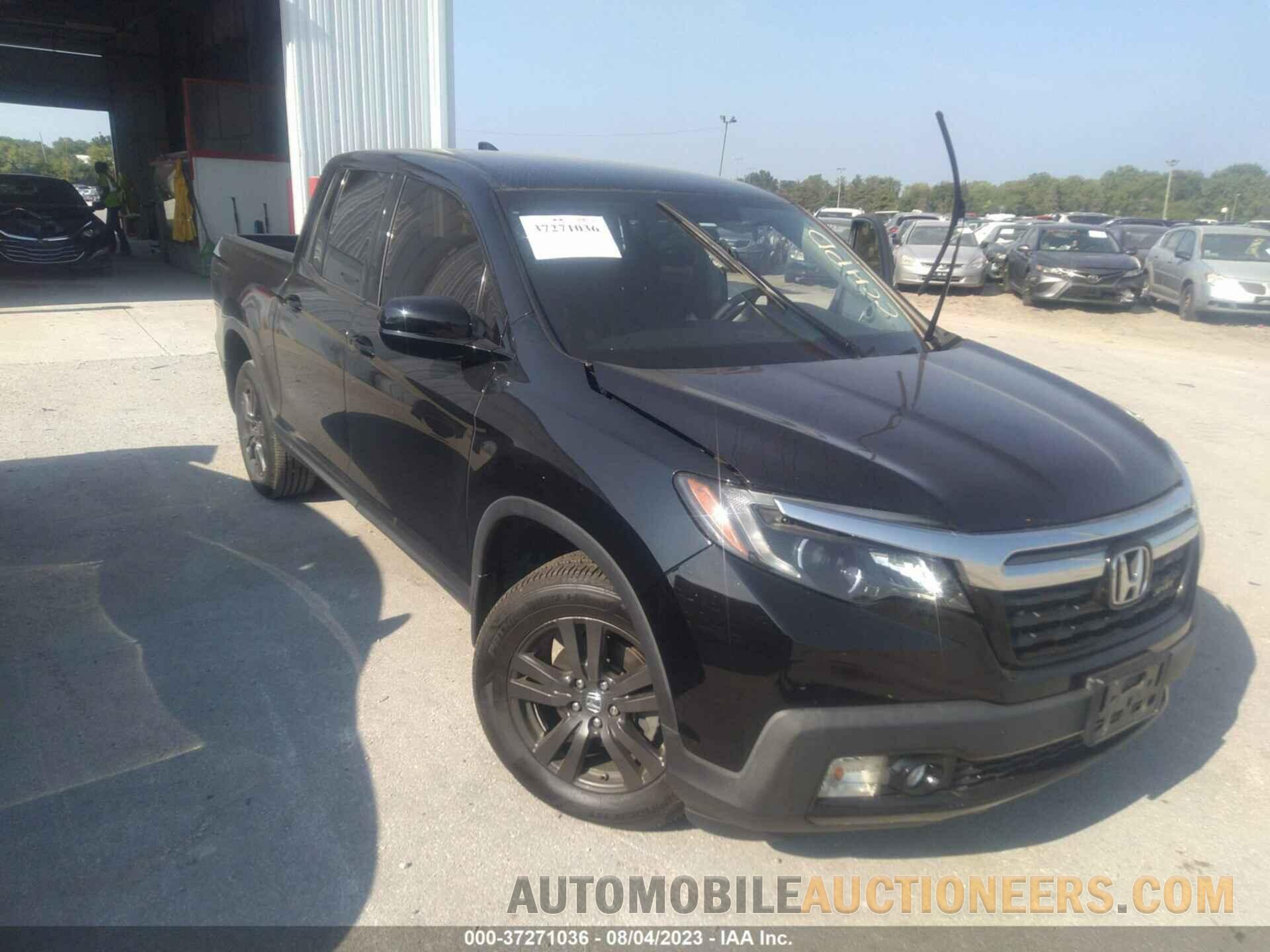 5FPYK3F10KB001837 HONDA RIDGELINE 2019