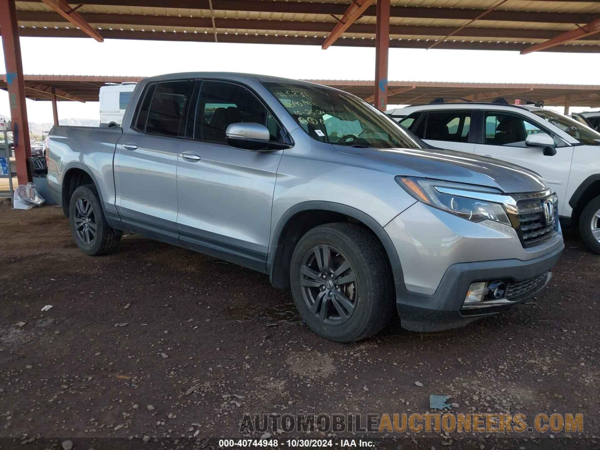 5FPYK3F10KB038452 HONDA RIDGELINE 2019