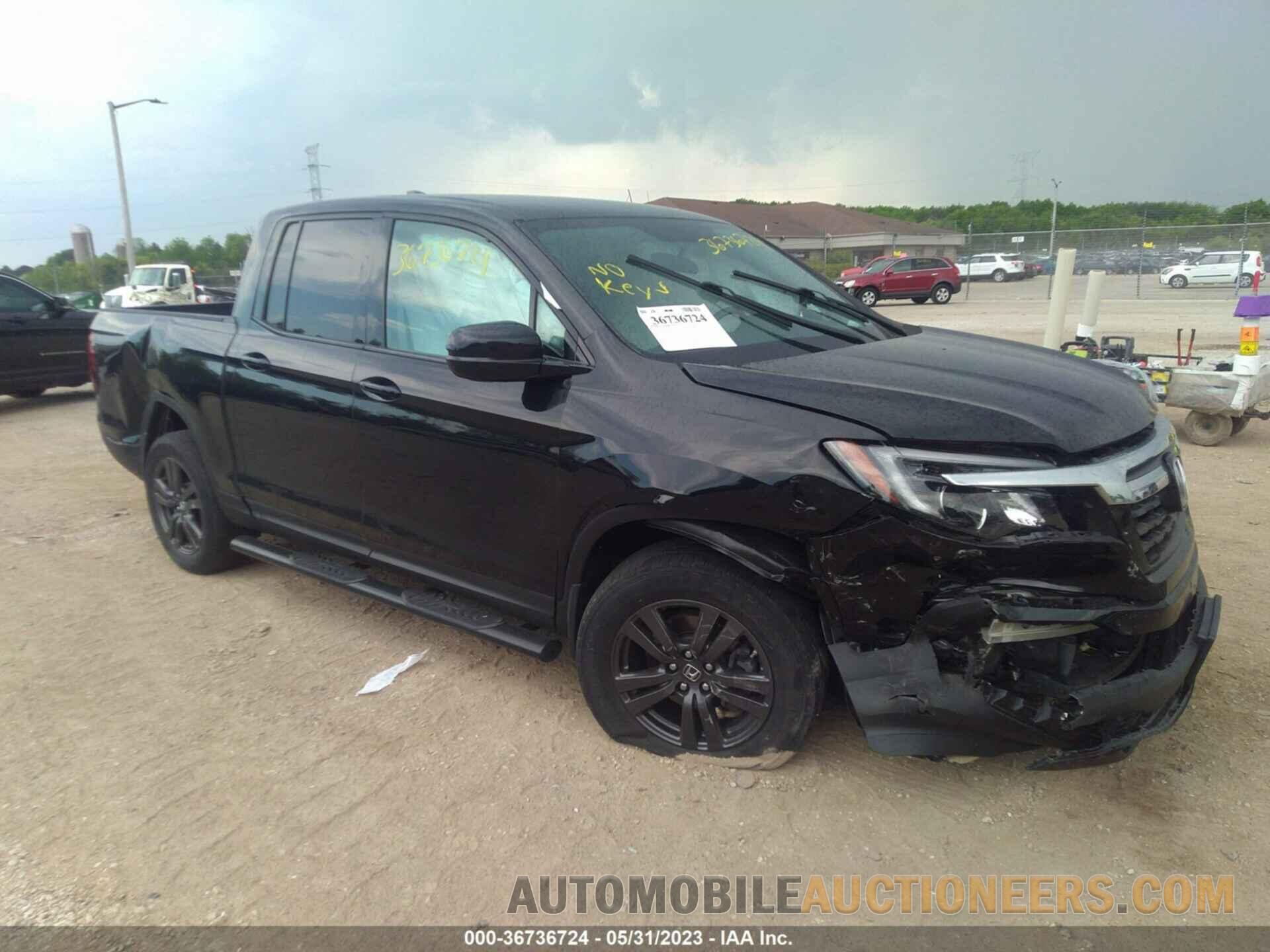 5FPYK3F11KB049430 HONDA RIDGELINE 2019