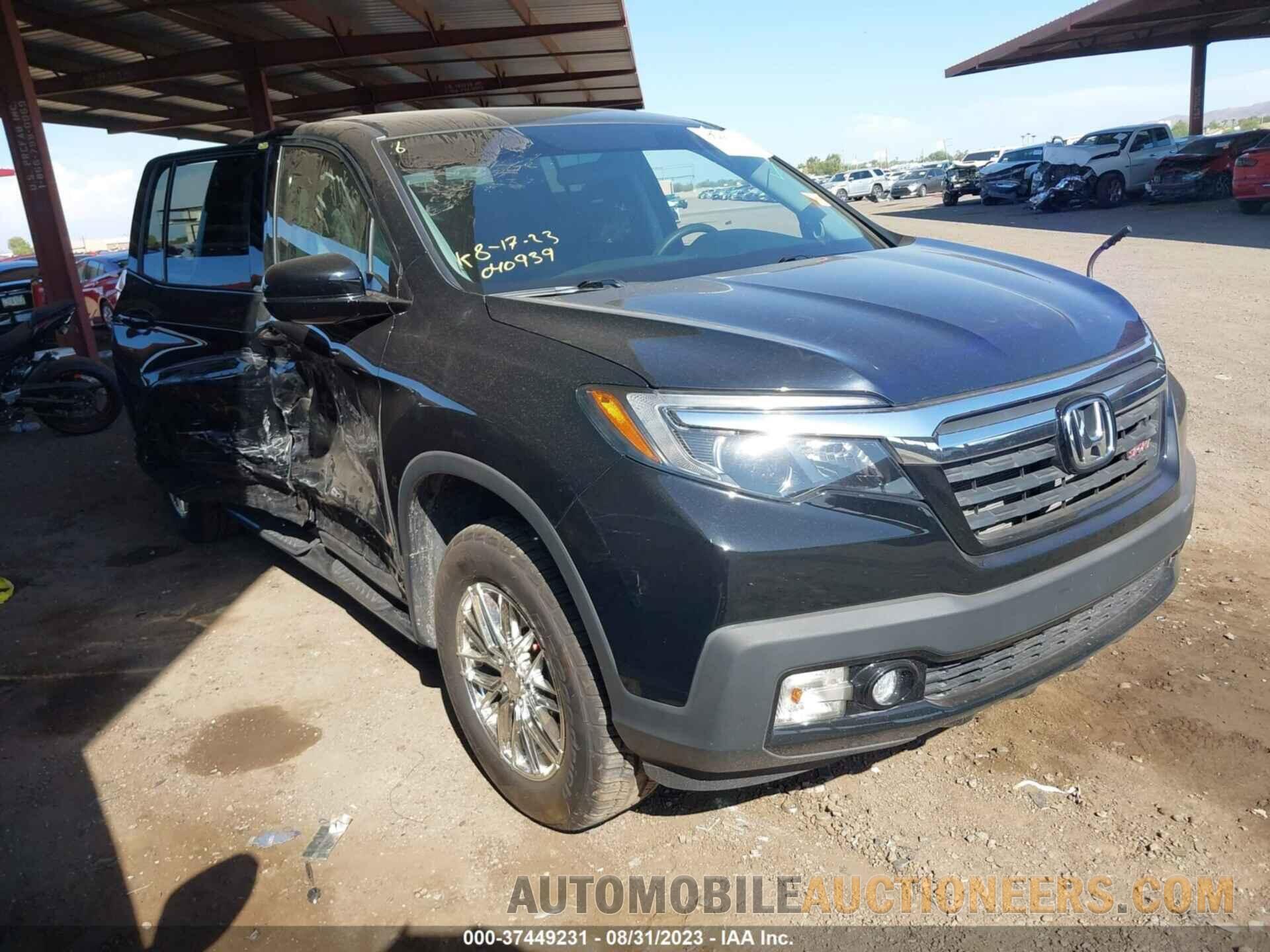 5FPYK3F15KB040939 HONDA RIDGELINE 2019