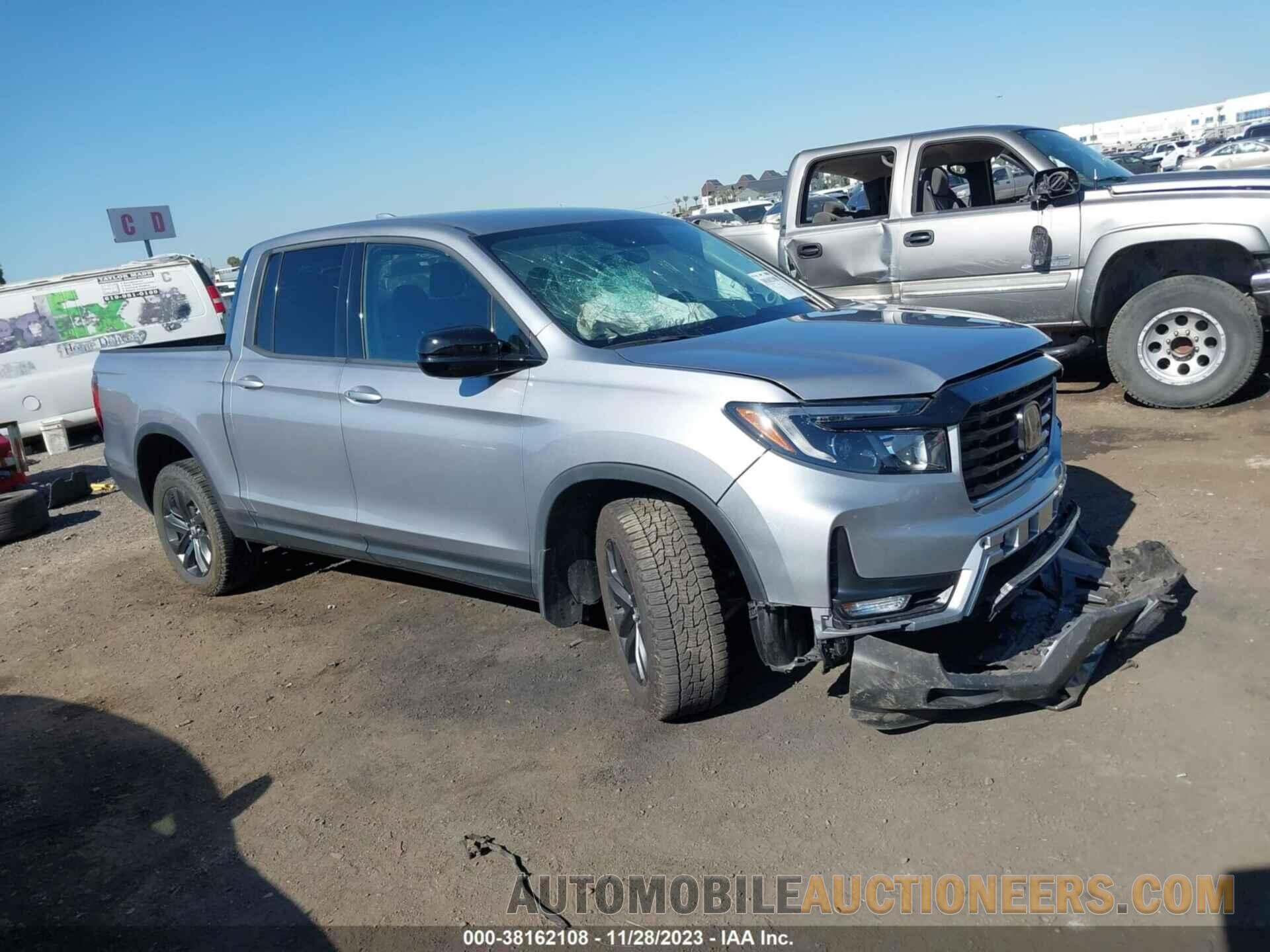 5FPYK3F16NB007890 HONDA RIDGELINE 2022