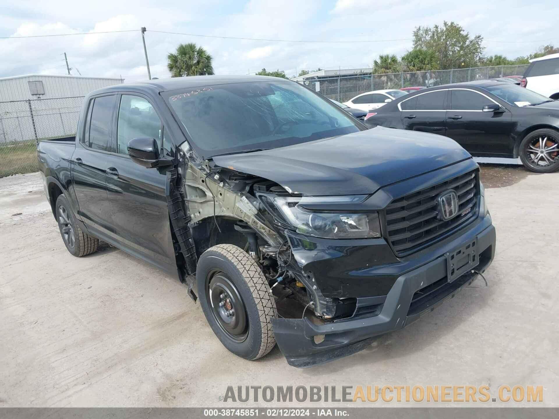 5FPYK3F17MB006116 HONDA RIDGELINE 2021