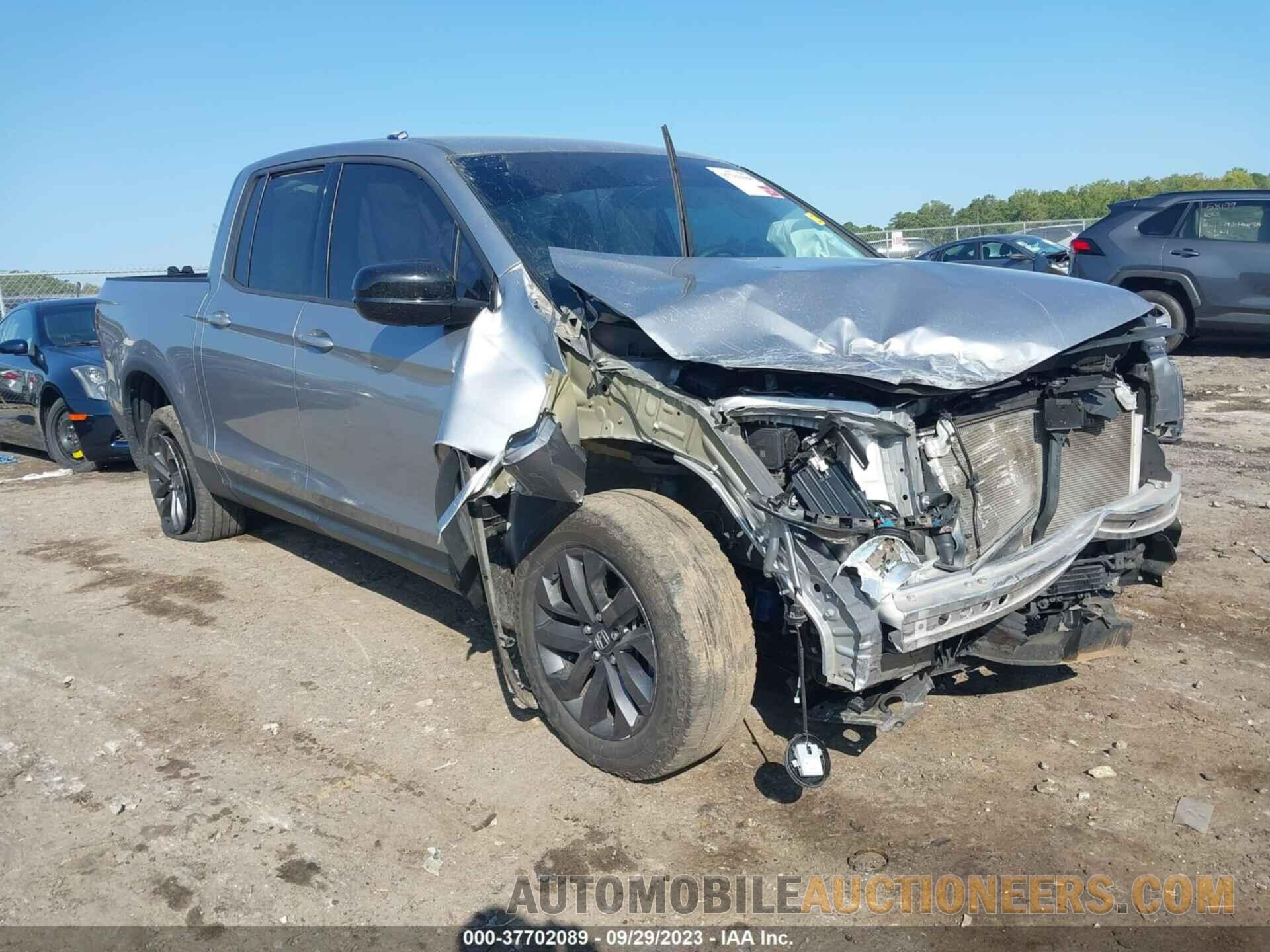 5FPYK3F1XMB012654 HONDA RIDGELINE 2021