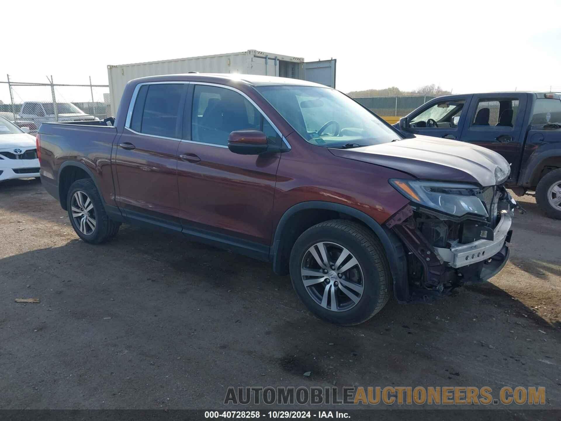 5FPYK3F44HB014061 HONDA RIDGELINE 2017