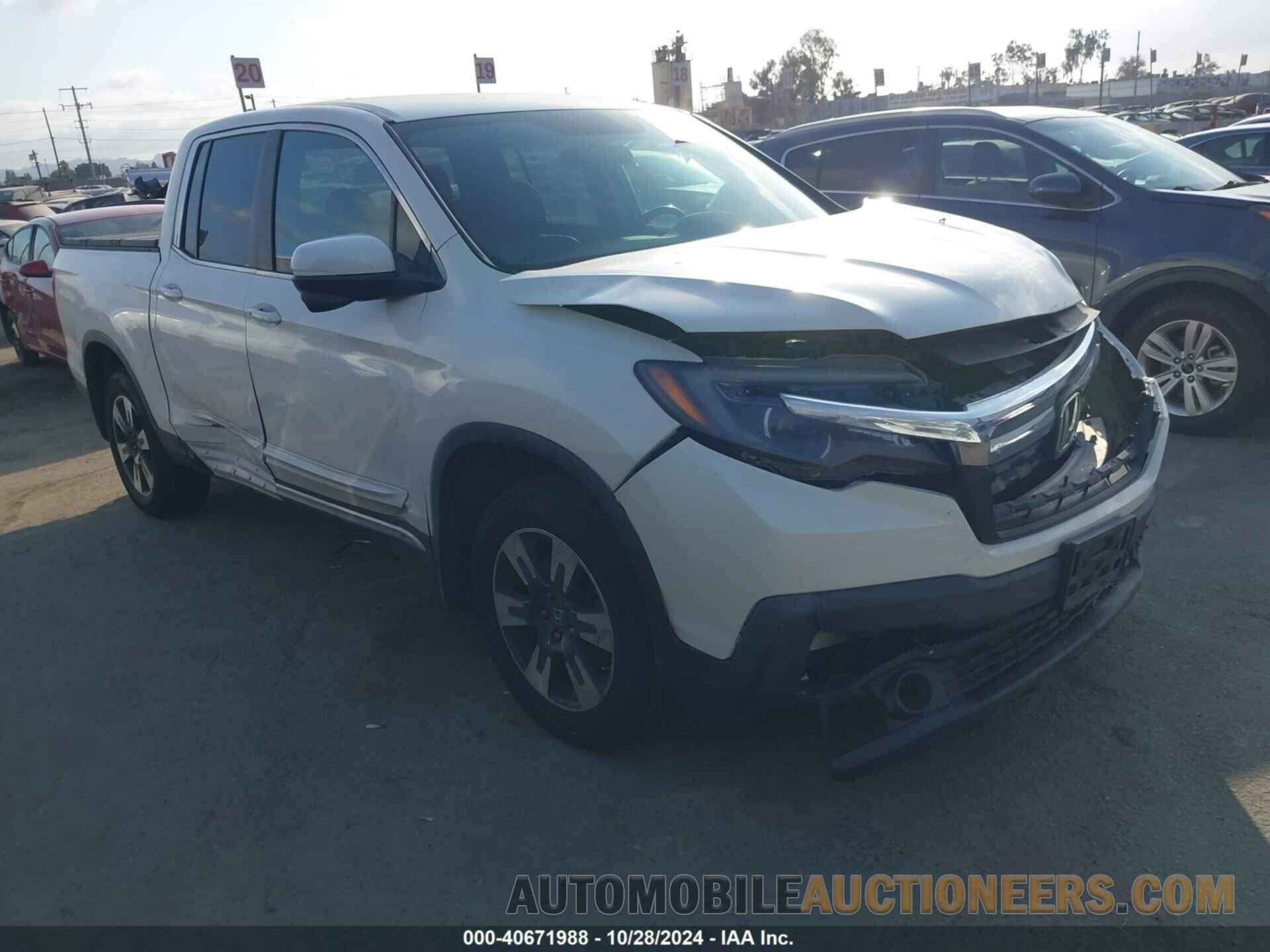 5FPYK3F64HB015499 HONDA RIDGELINE 2017