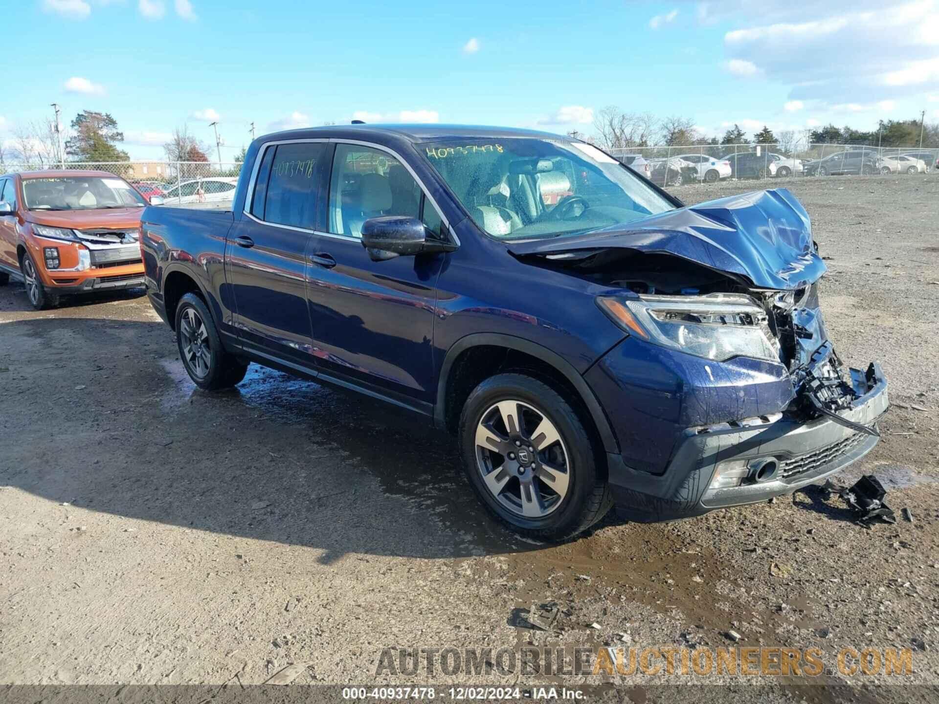 5FPYK3F68JB006729 HONDA RIDGELINE 2018