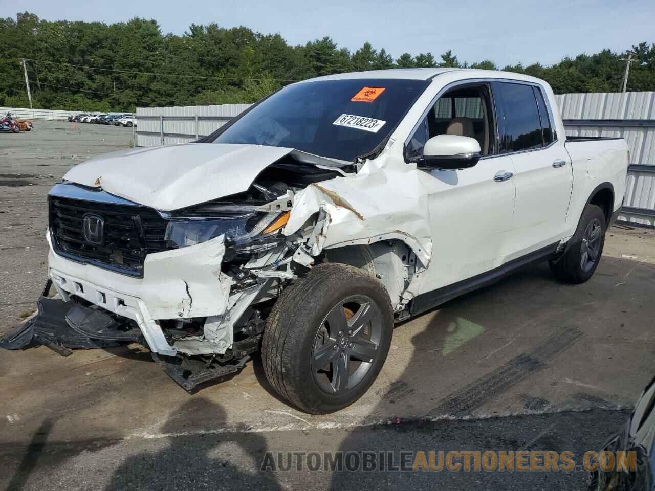 5FPYK3F70NB028044 HONDA RIDGELINE 2022