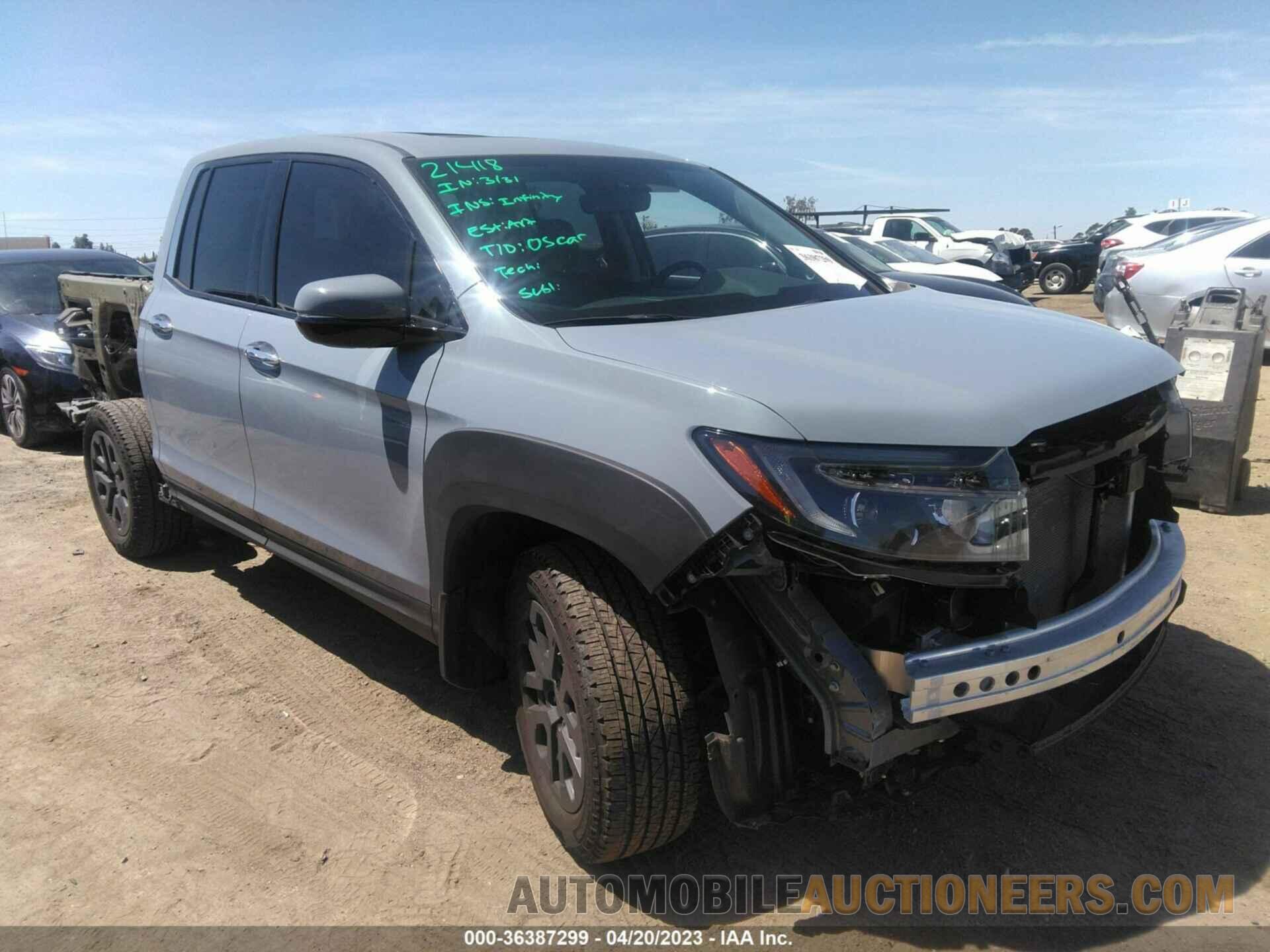 5FPYK3F71NB030725 HONDA RIDGELINE 2022