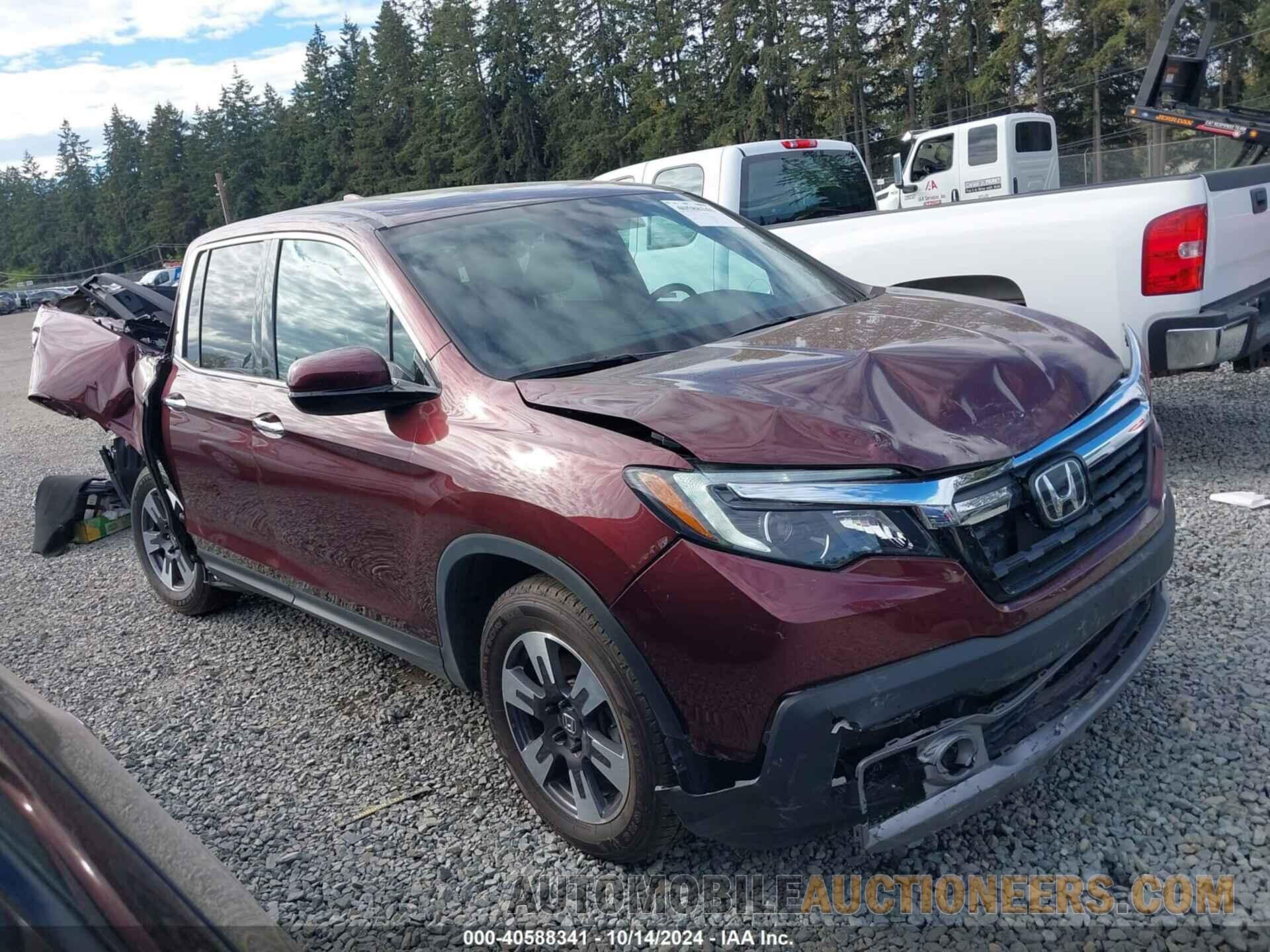 5FPYK3F72KB038733 HONDA RIDGELINE 2019