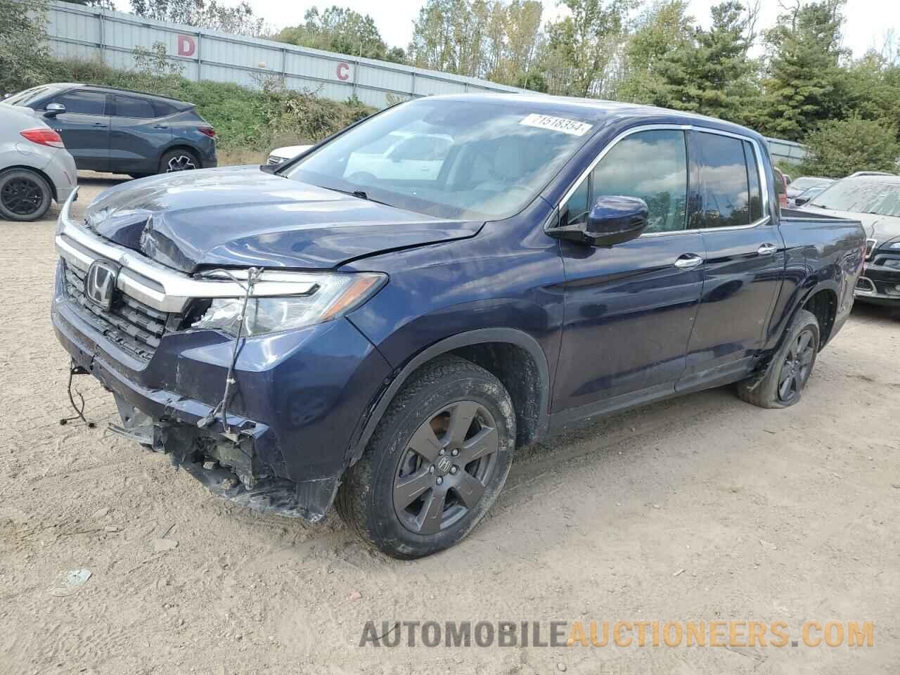 5FPYK3F72LB000663 HONDA RIDGELINE 2020