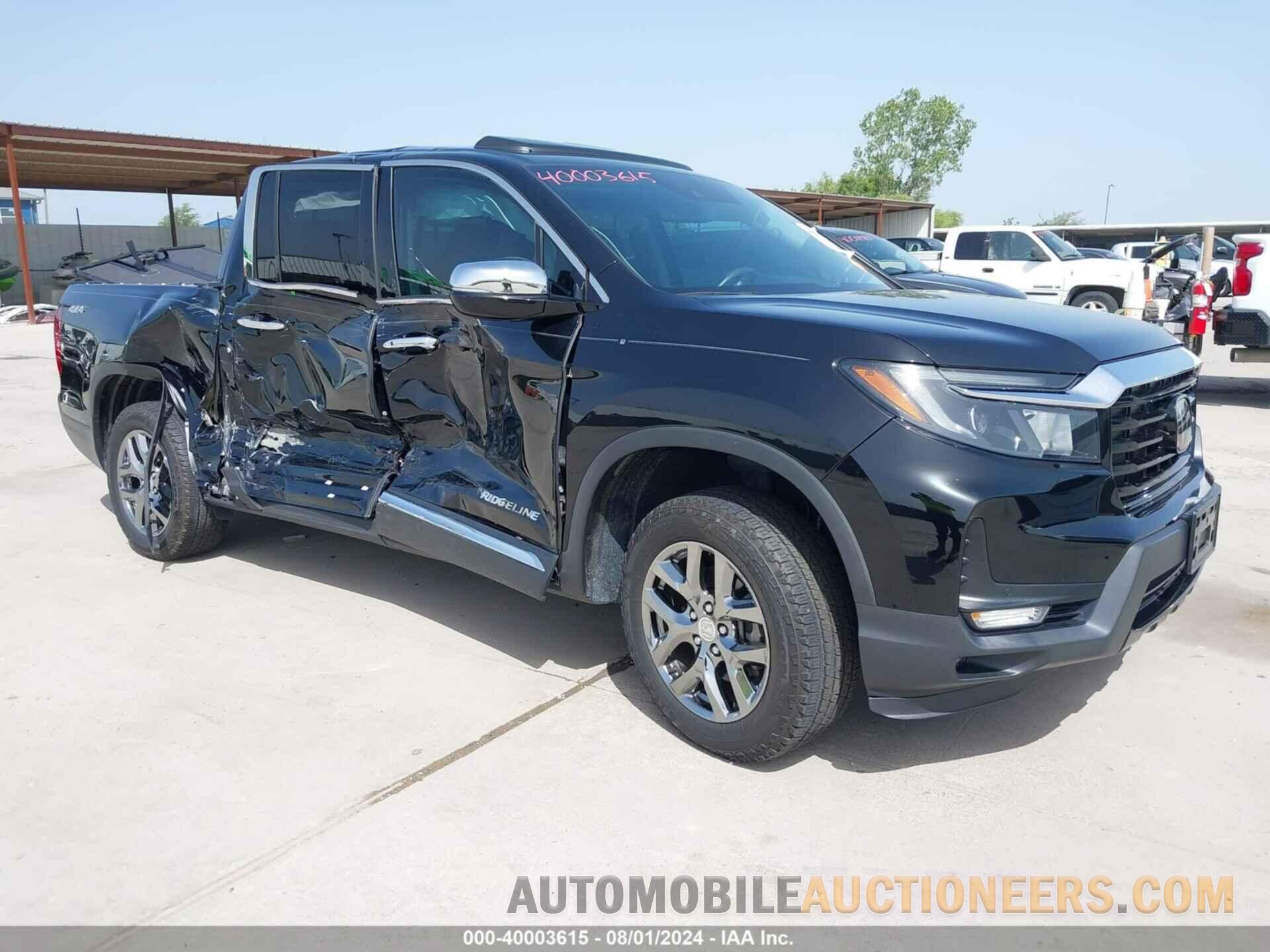 5FPYK3F72NB021175 HONDA RIDGELINE 2022