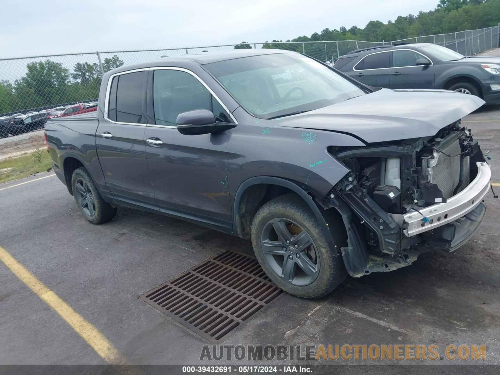 5FPYK3F74MB011715 HONDA RIDGELINE 2021