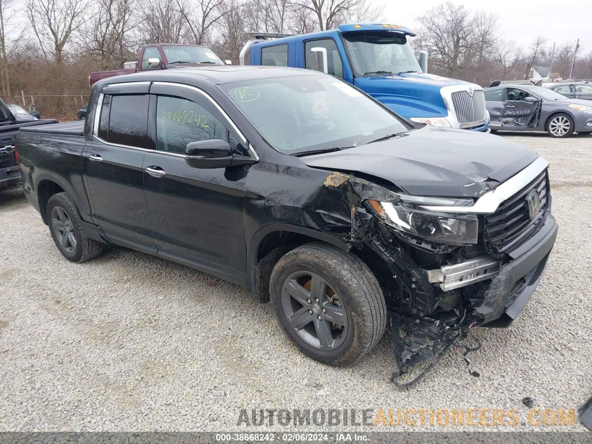 5FPYK3F74NB008931 HONDA RIDGELINE 2022